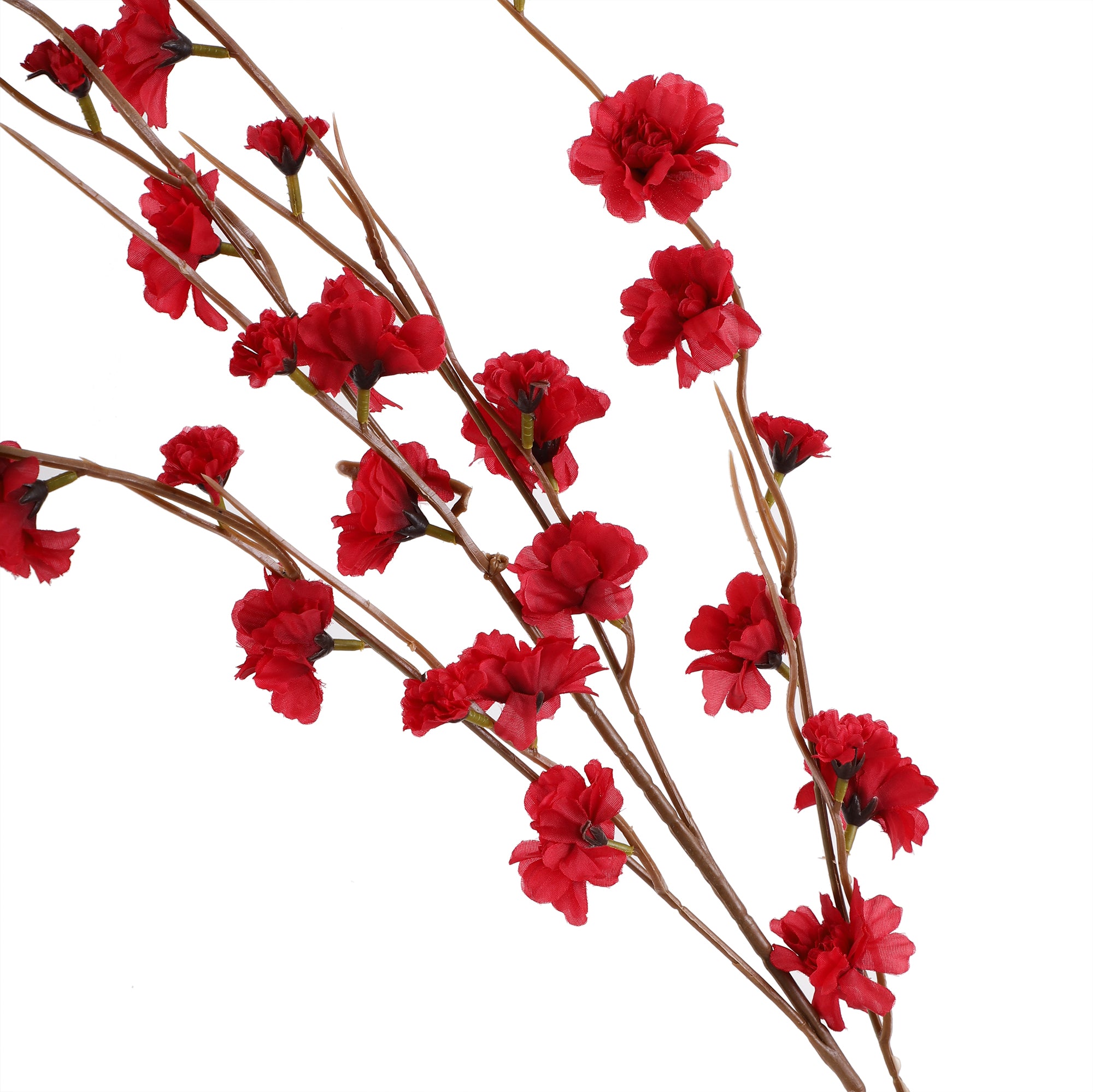 Delicate Red Cherry Blossom Stick (Single)