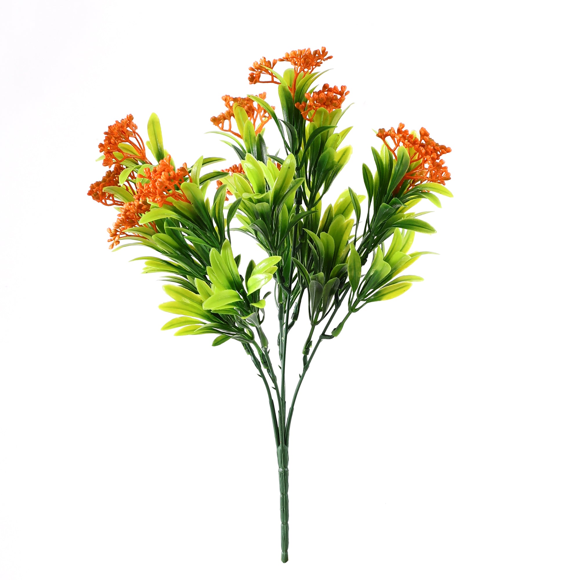 Orange Ixora Flower Bunch (Single)