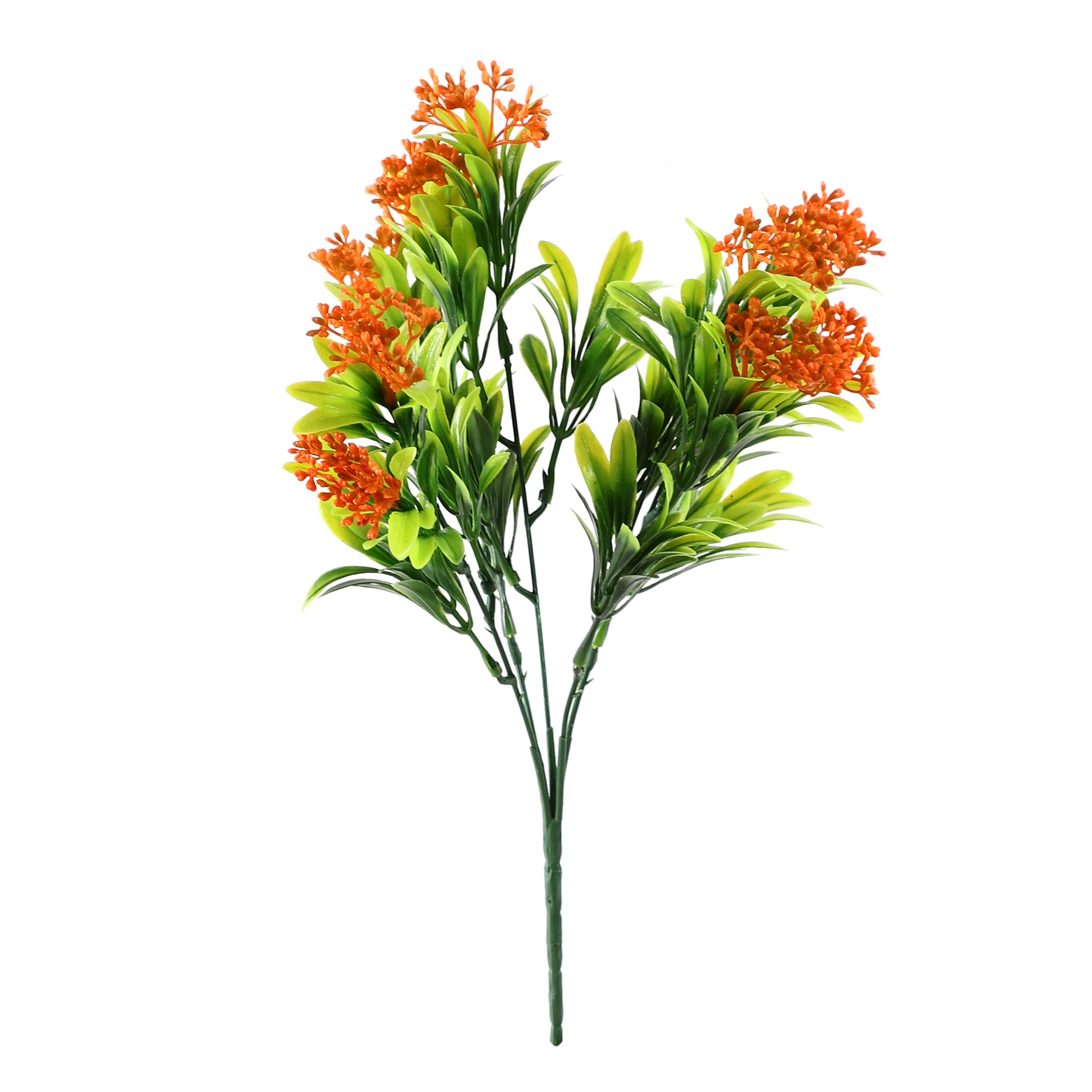 Orange Ixora Flower Bunch (Single)