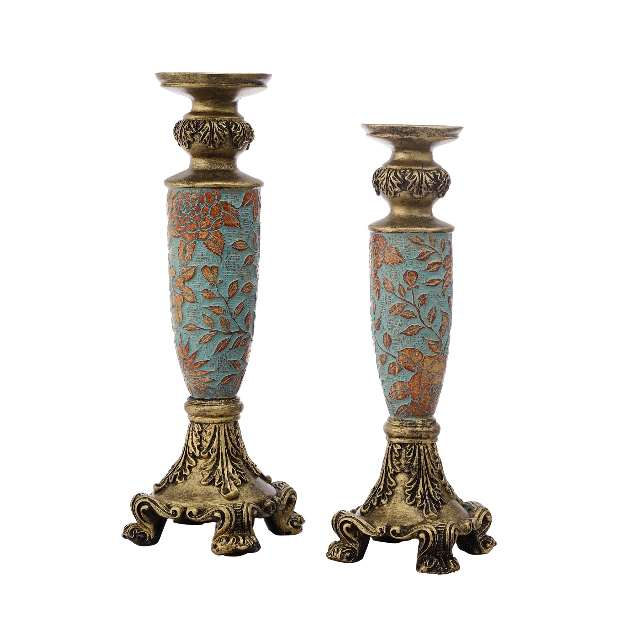 Tuscan Blue Candle Stand (Single)