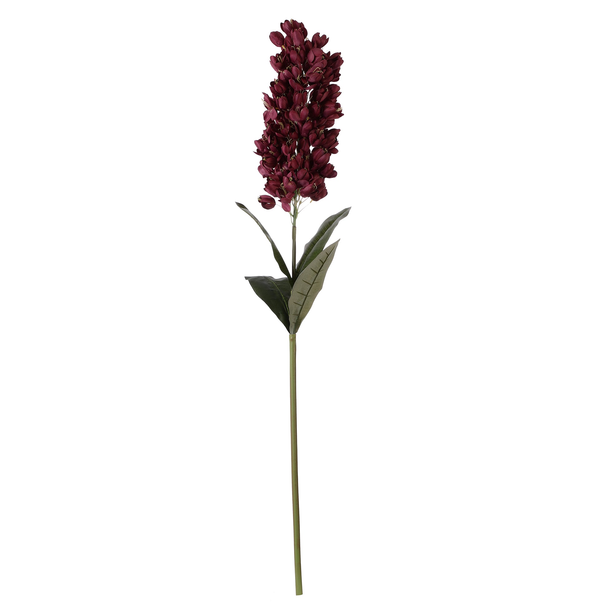 Mulberry Hyacinth Faux Flower Stick (Single)