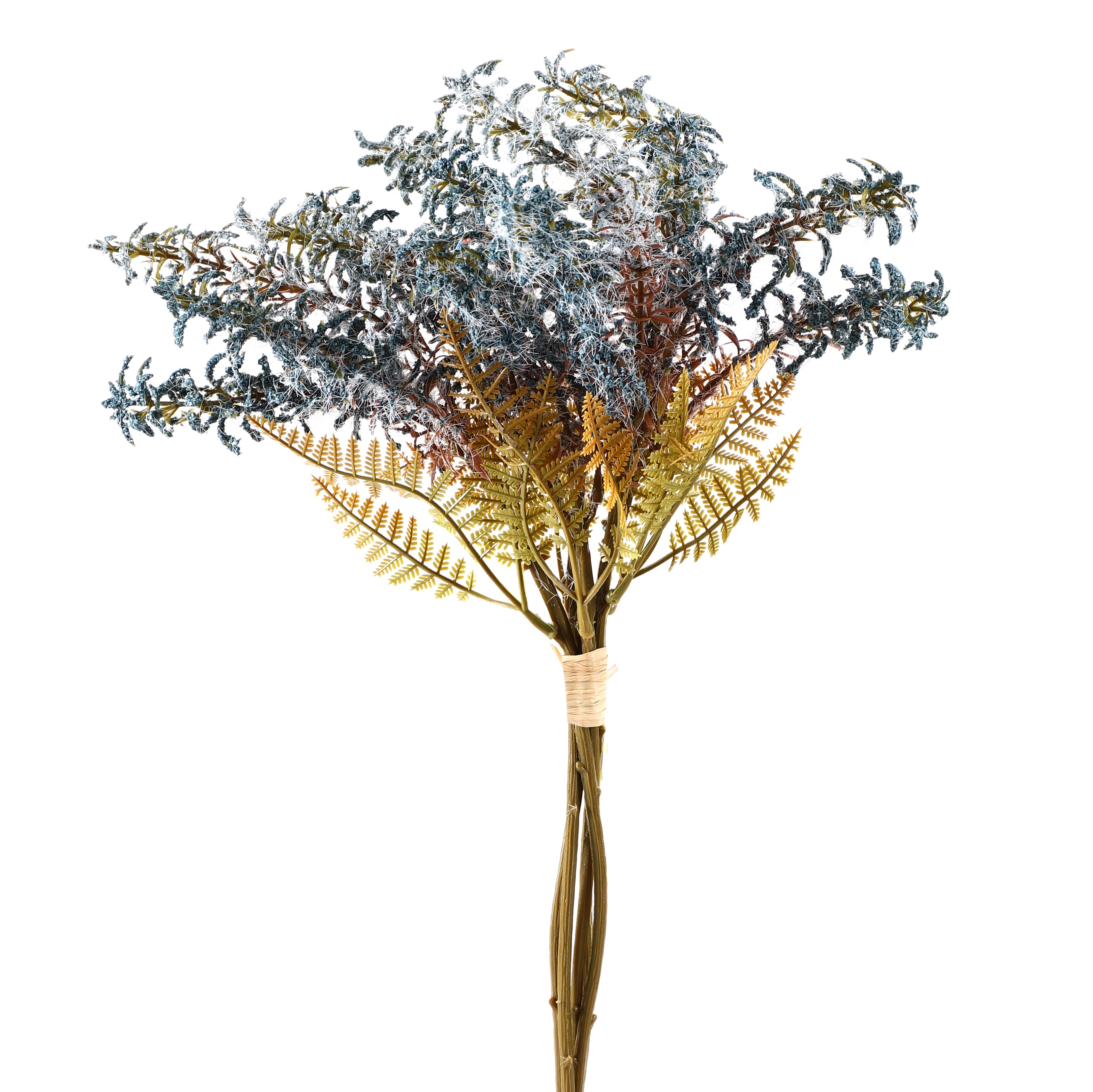 Blue Feather Fern Bunch (Single)