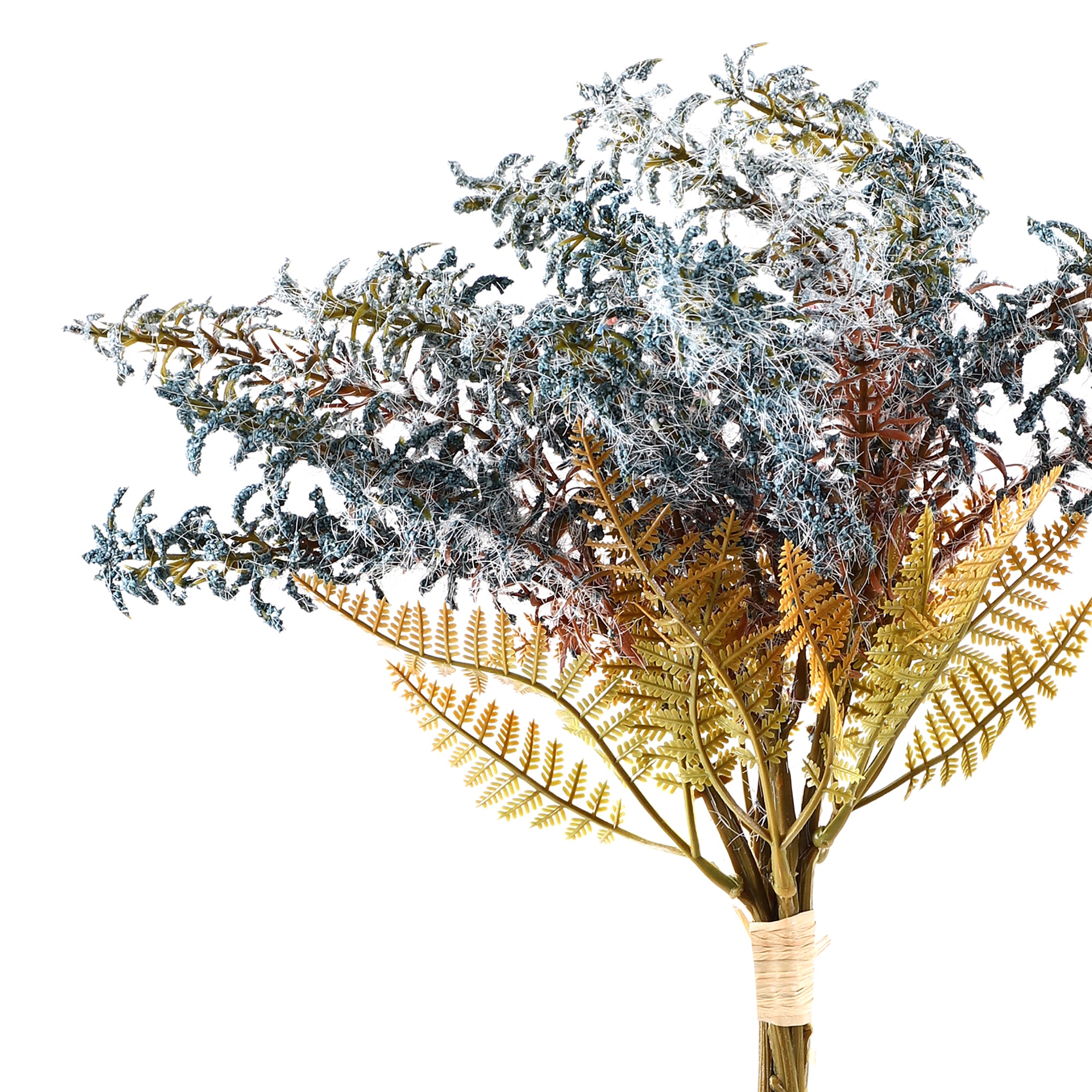 Blue Feather Fern Bunch (Single)