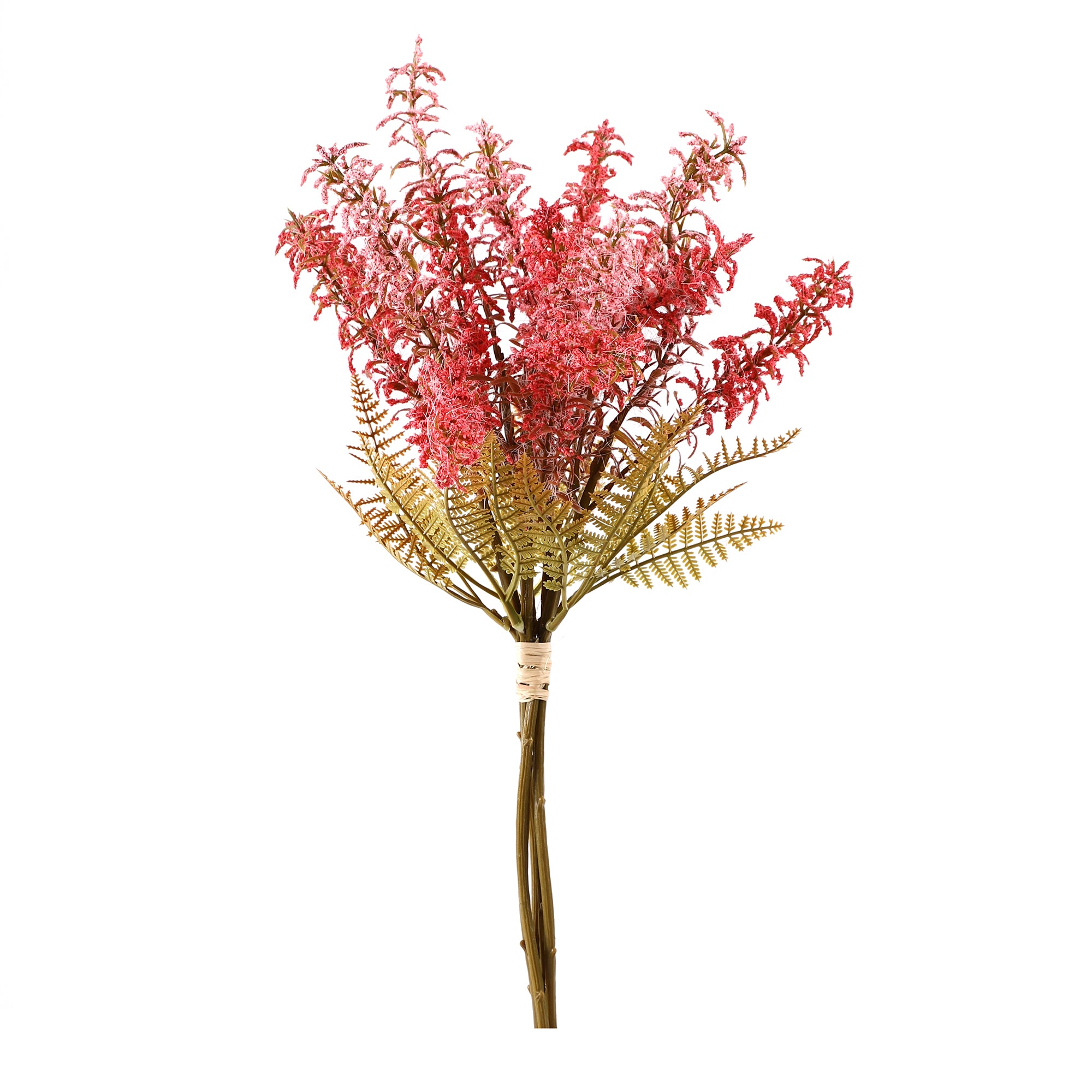 Pink Feather Fern Bunch (Single)