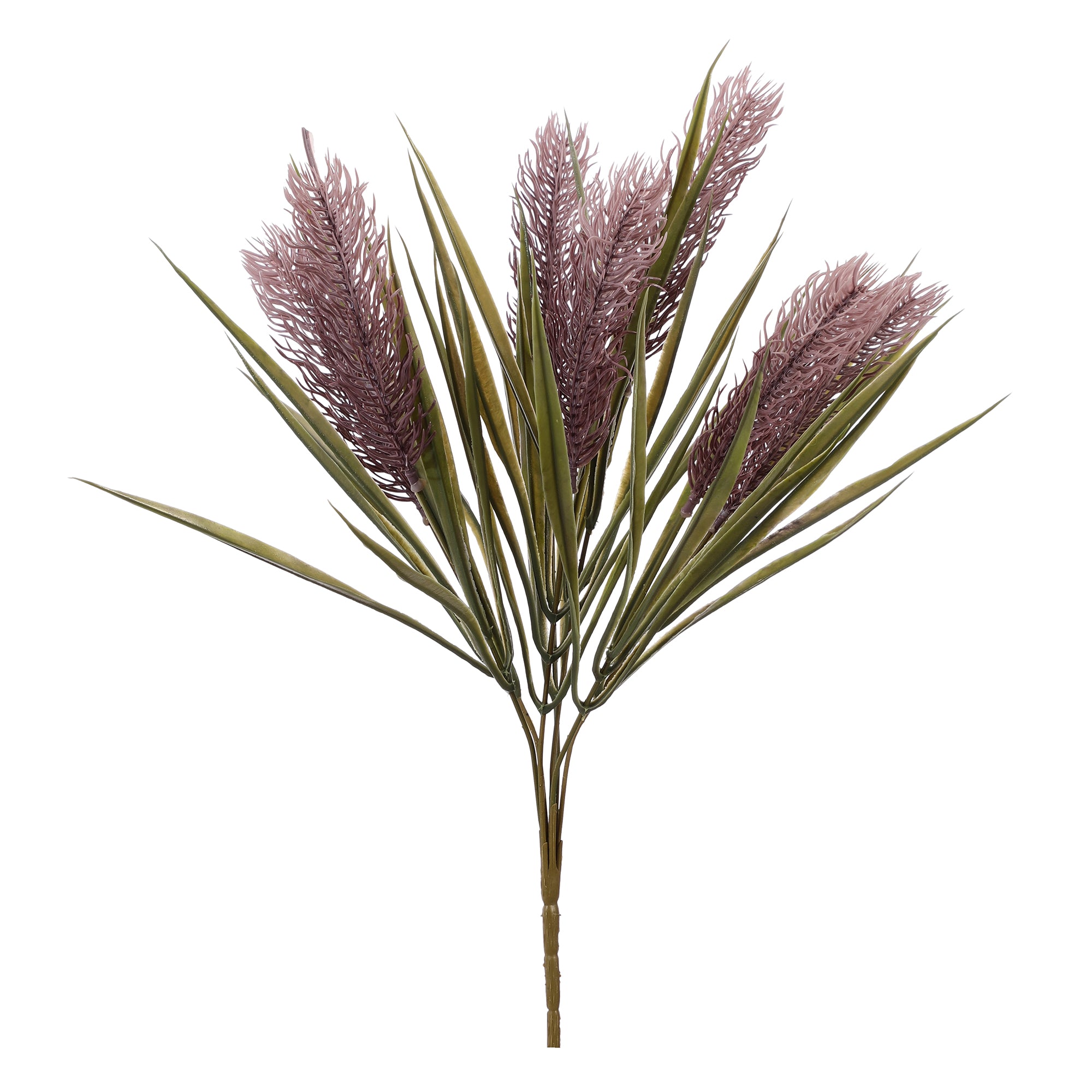 Mauve Pampas Grass Faux Flower (Single)