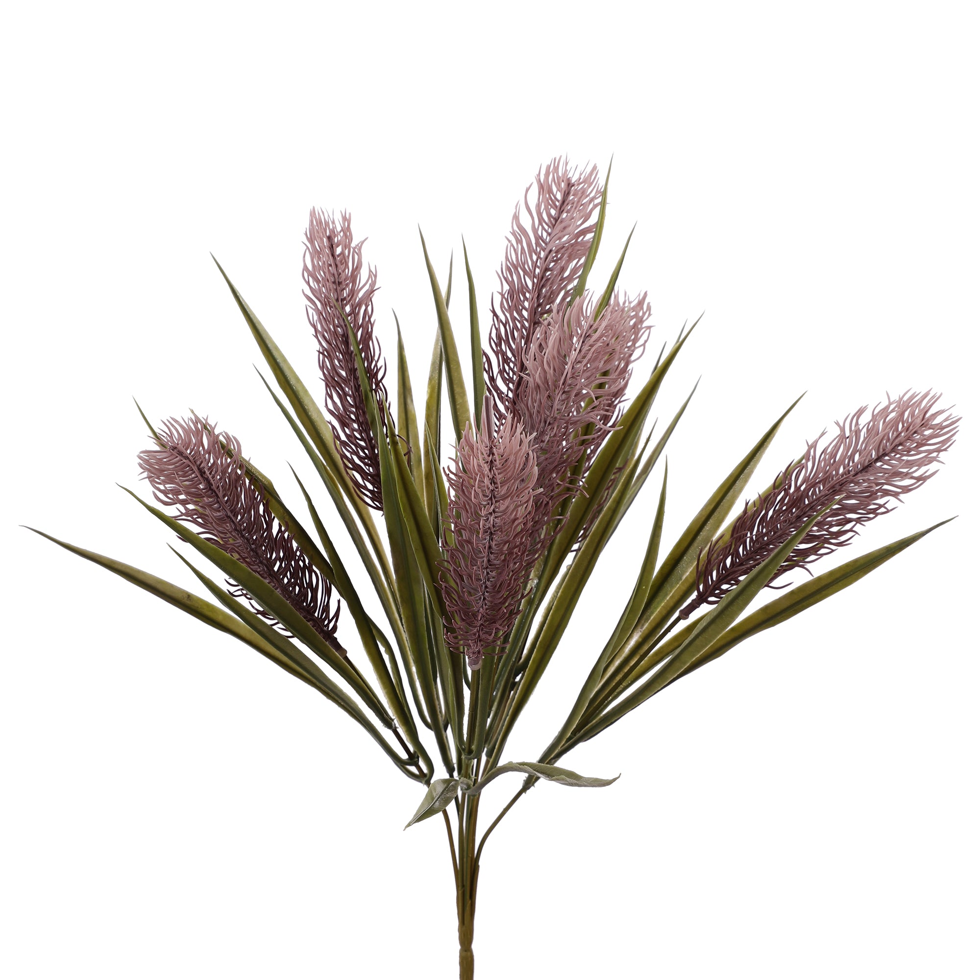 Mauve Pampas Grass Faux Flower (Single)