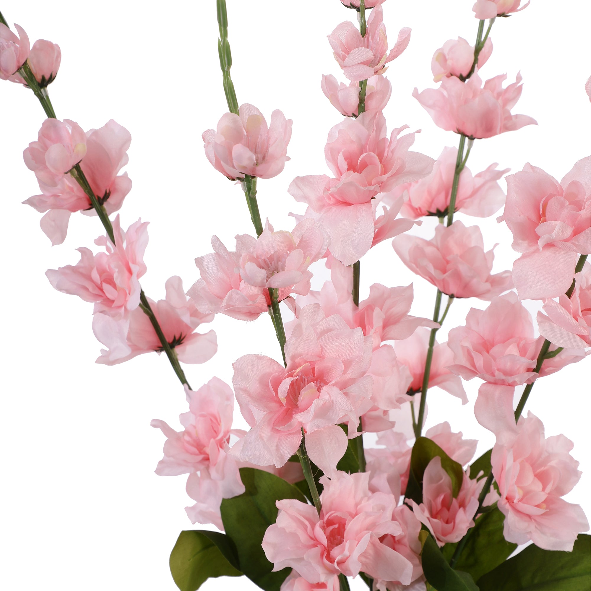 Pink Gladiolus Faux Flower Stick (Single)