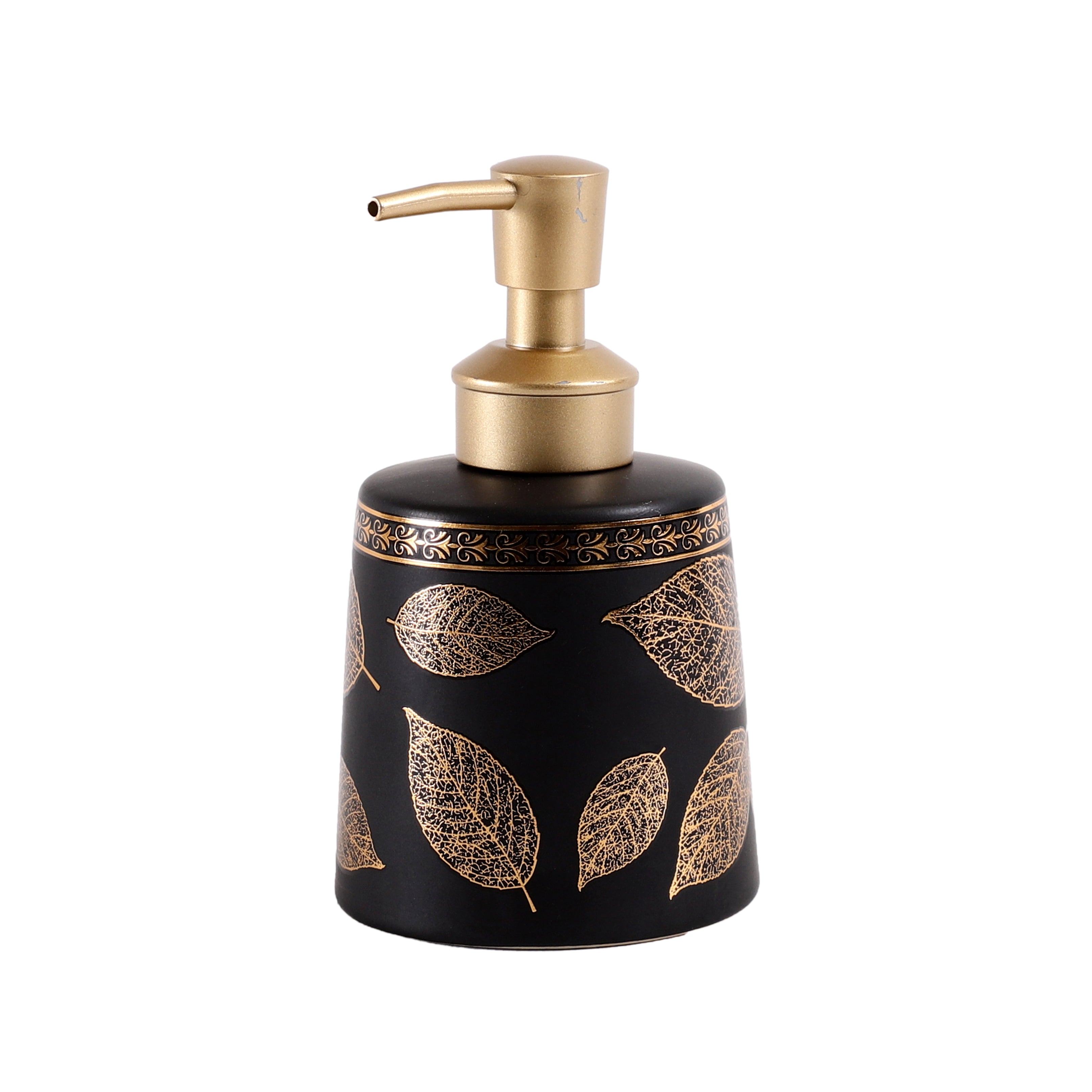 Filigree Gold Leaf Pattern Soap Dispenser (Single)