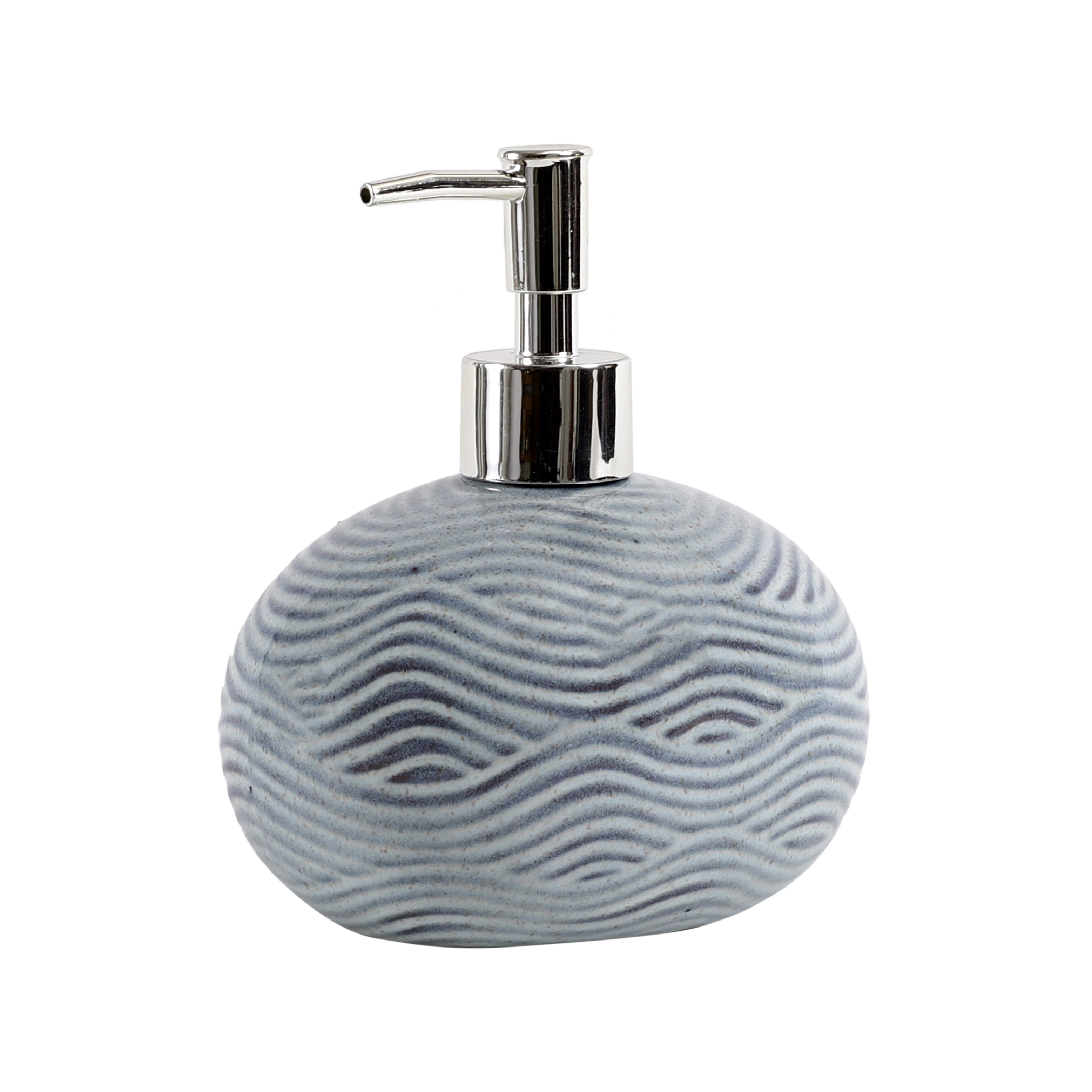 Groovy Oval Ceramic Soap Dispenser (Single)