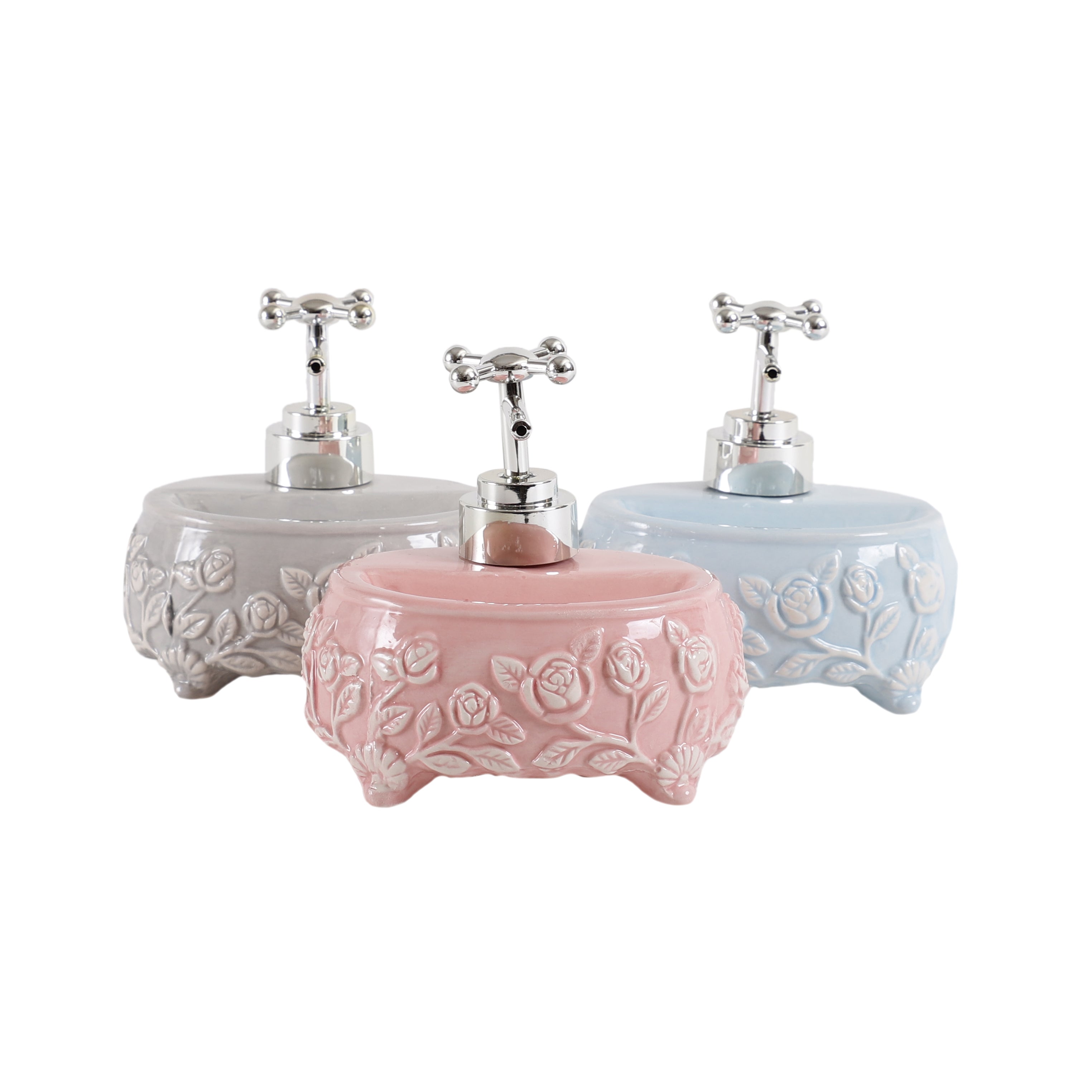 Victorian Basin Shaped Soap Dispenser (Single)