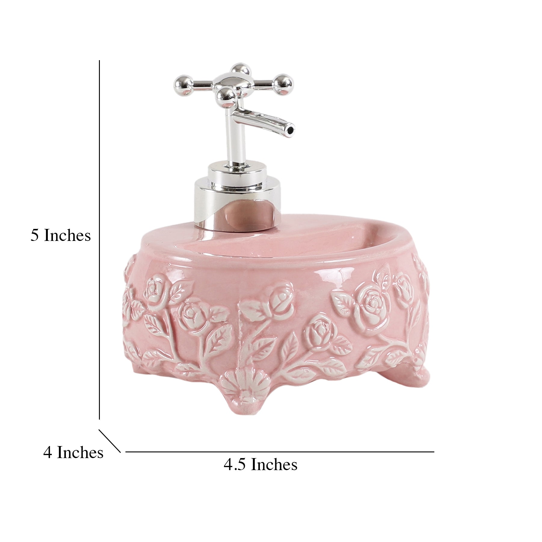 Victorian Basin Shaped Soap Dispenser (Single)