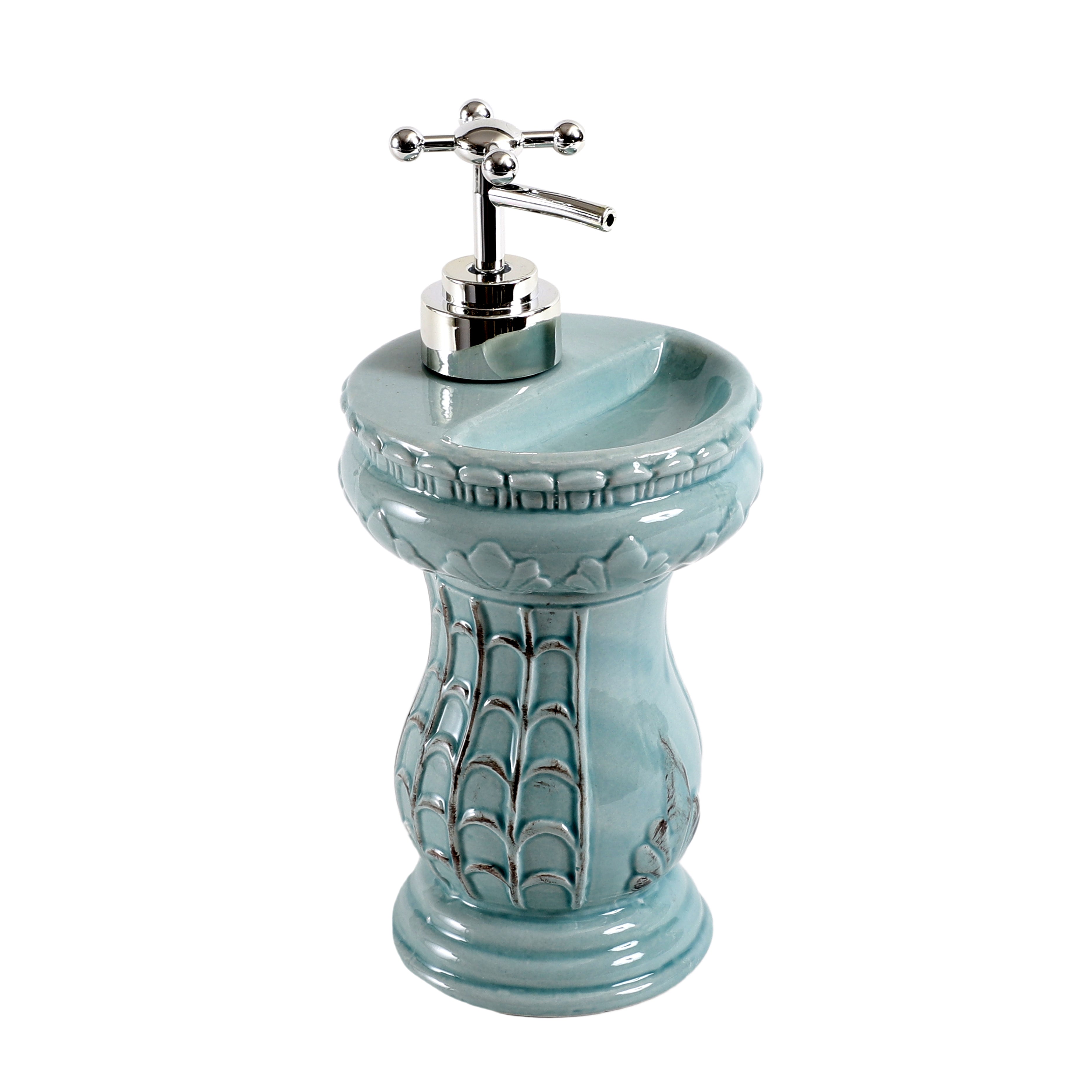 Vintage Roman Basin Shaped Soap Dispenser (Single)