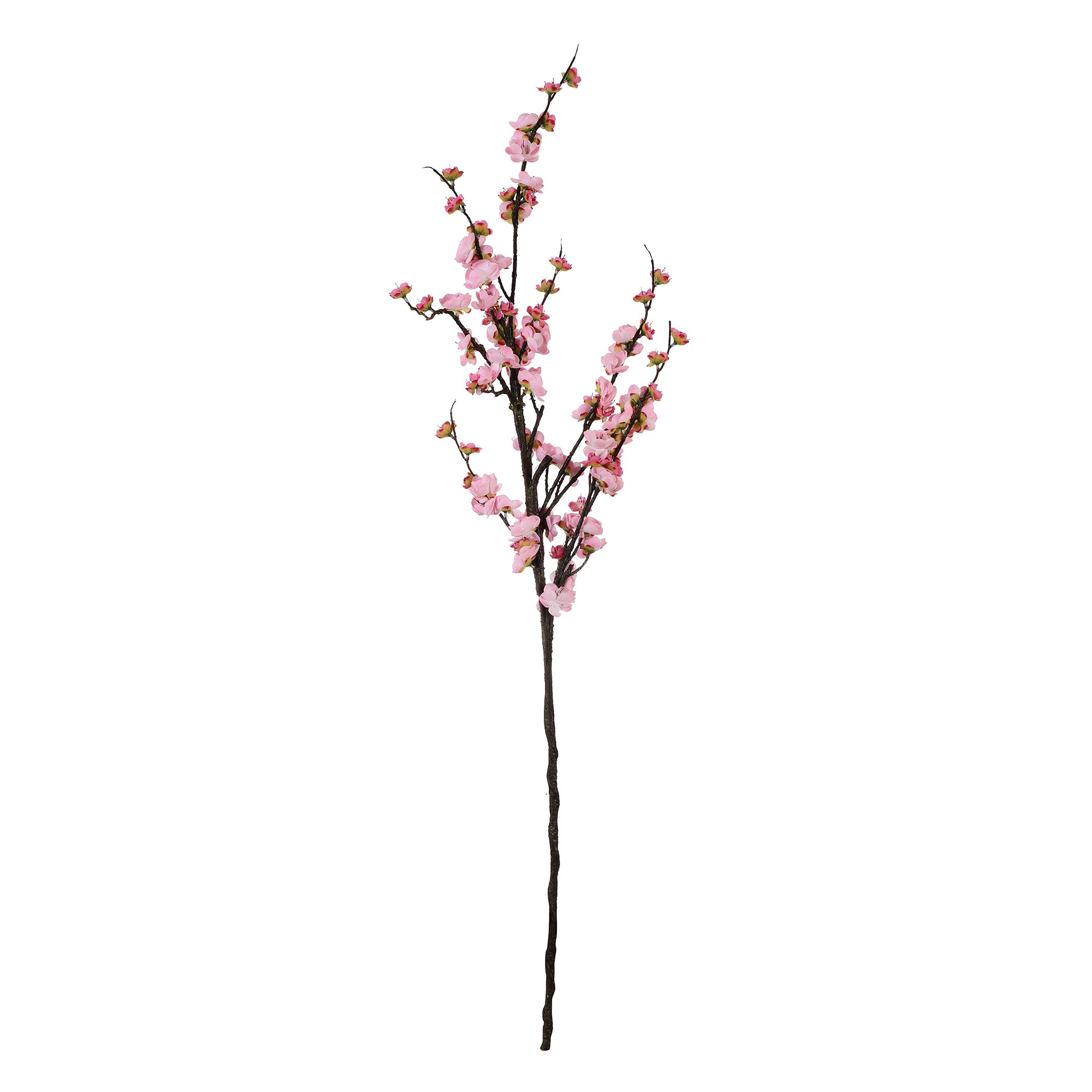 Pink Cherry Blossom Faux Flower Stick (Single)