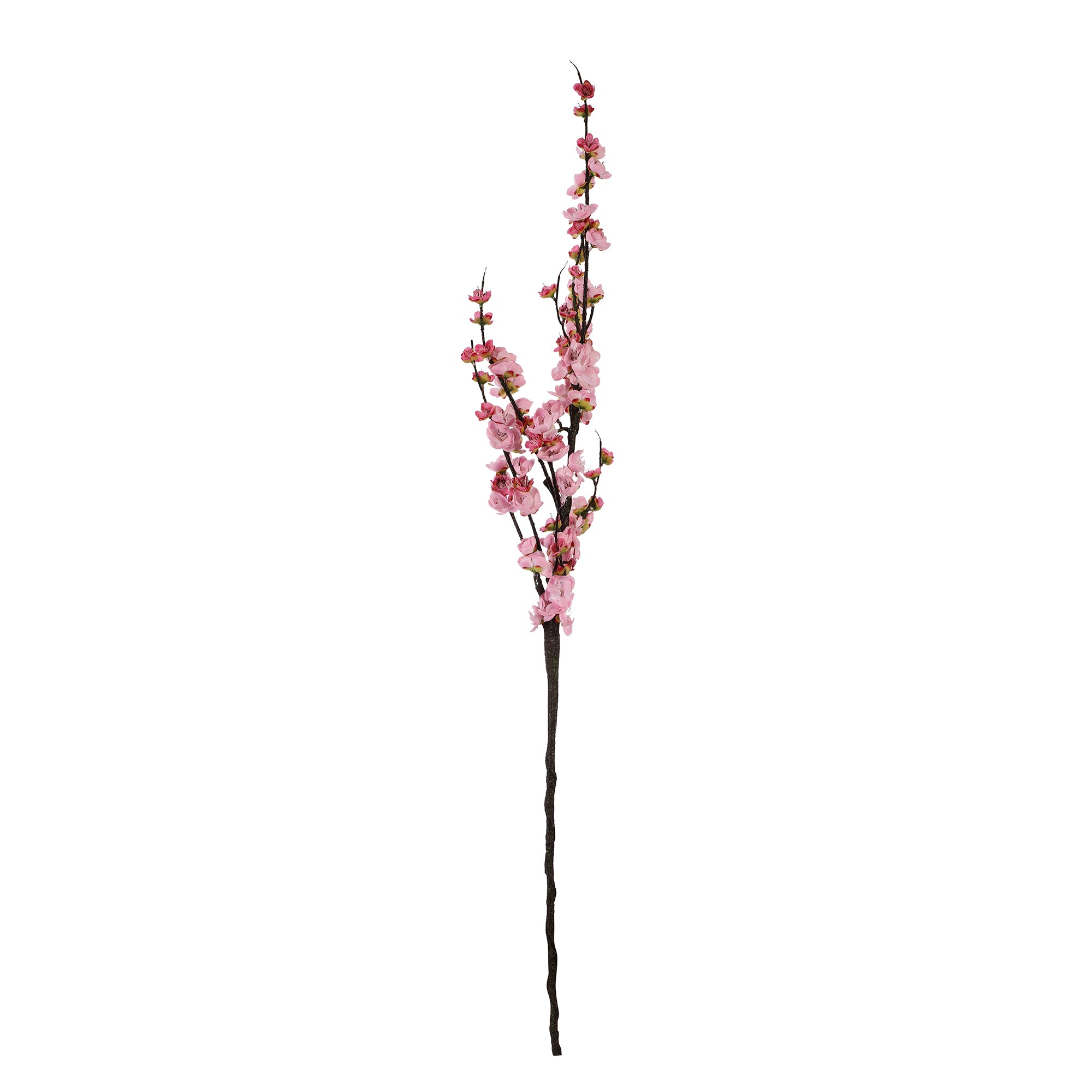 Pink Cherry Blossom Faux Flower Stick (Single)