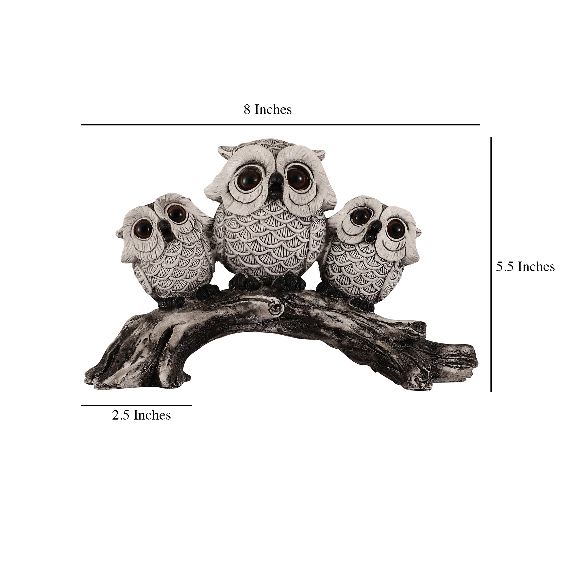 The Three Owl Family (Medium)