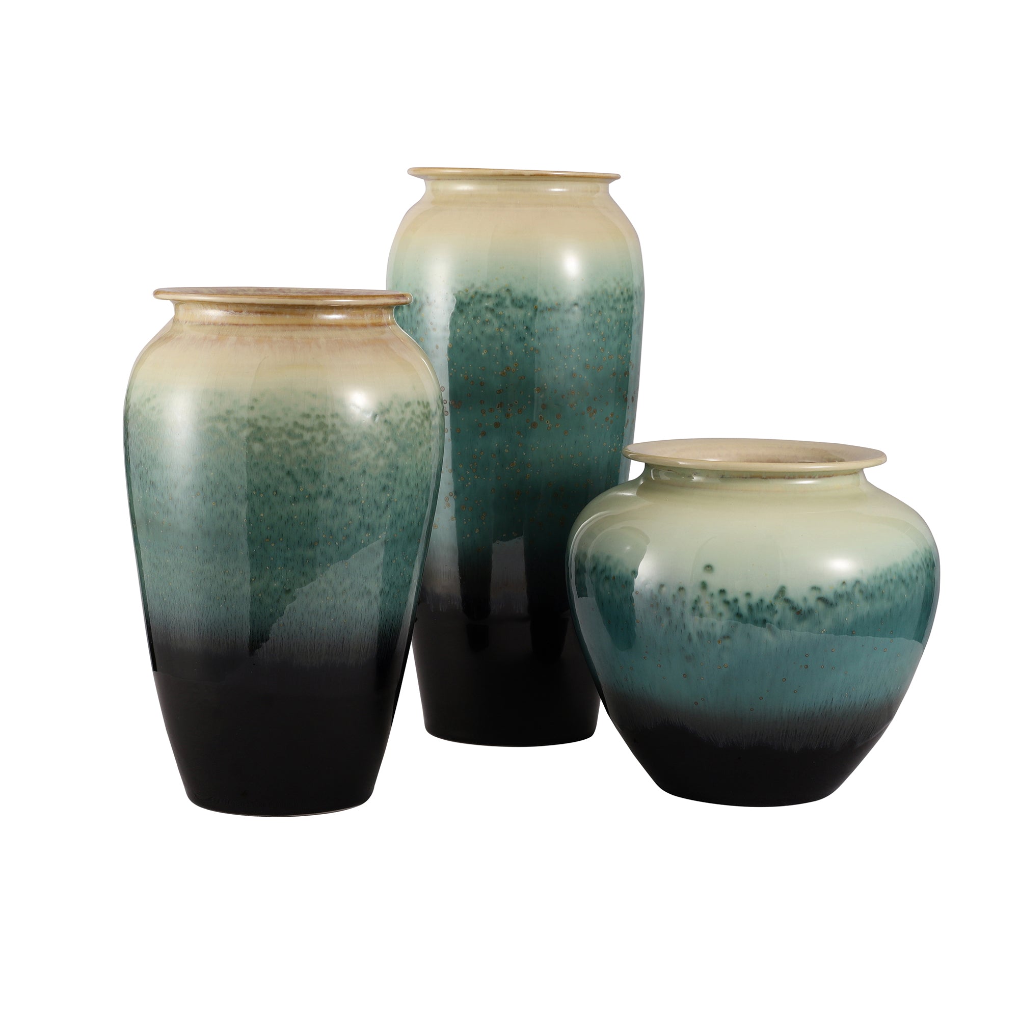 Blue Shaded Ceramic Vase (Single)
