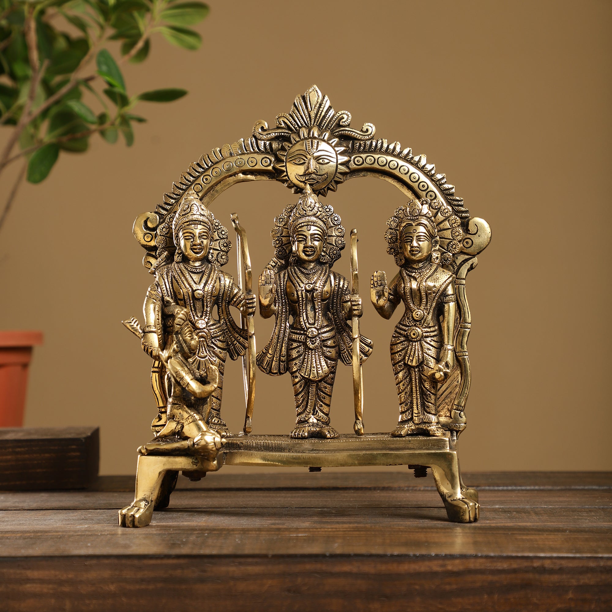 Handcrafted Brass Ram Darbaar