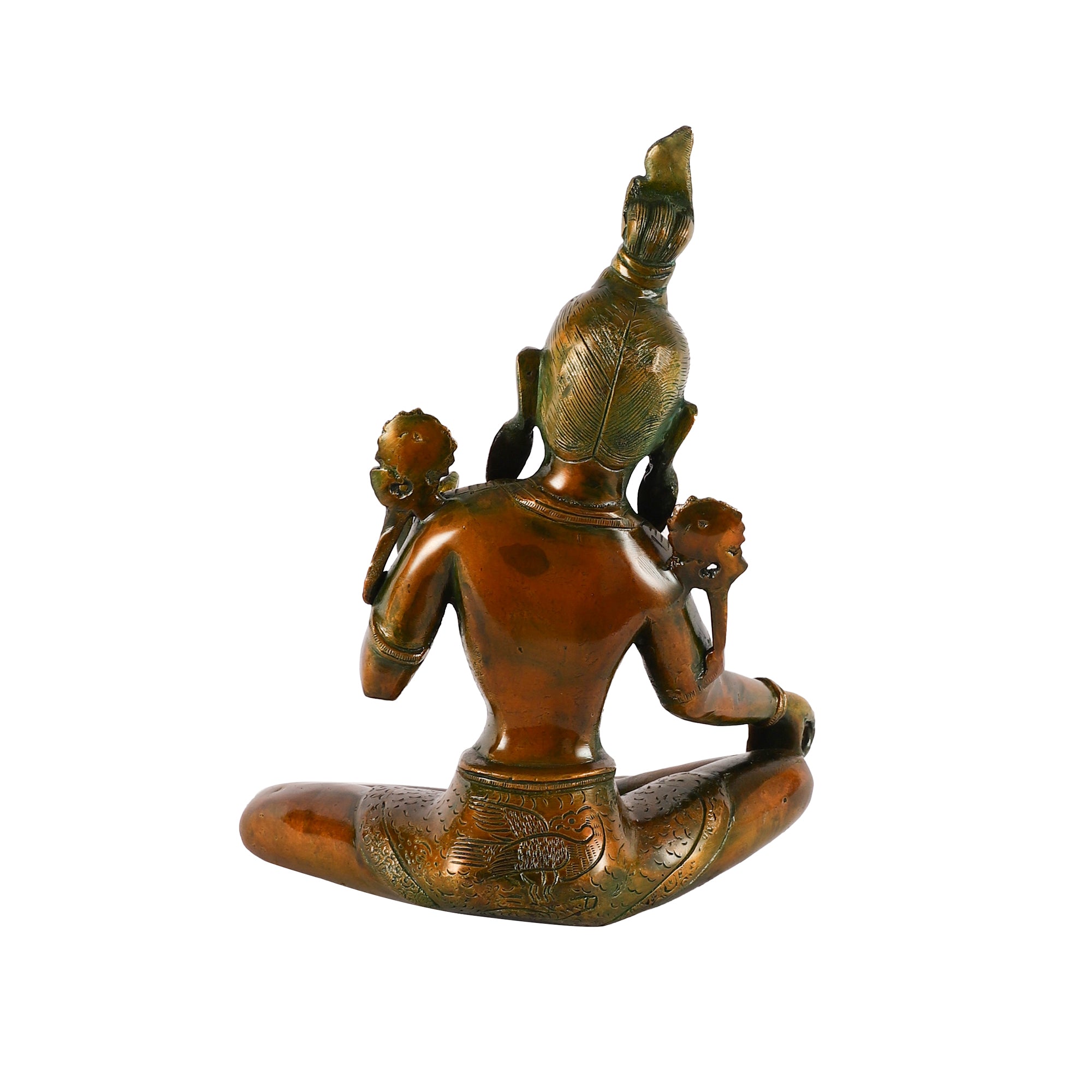 Brass Seated Tara Idol
