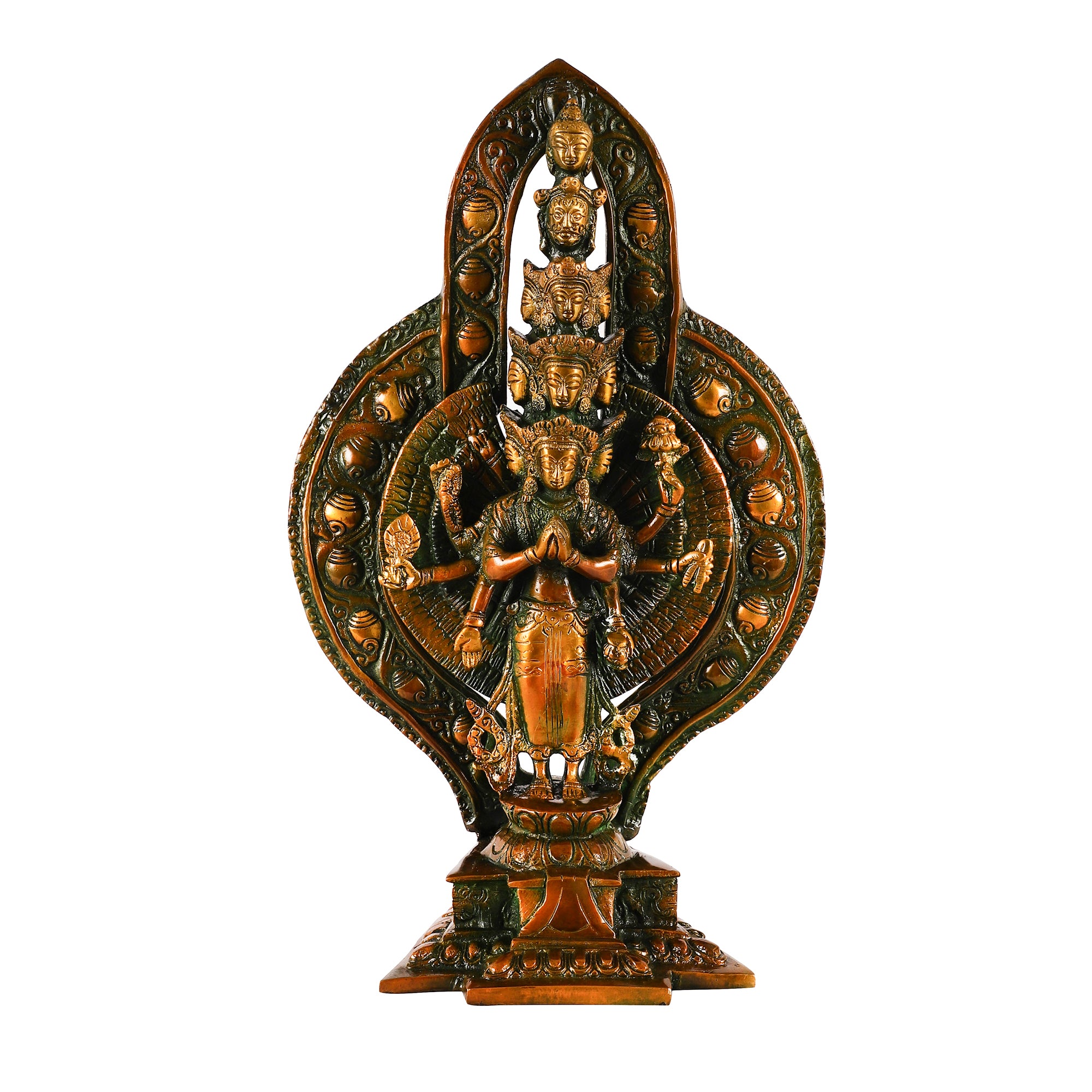 Brass Avlokeswar Idol (Large)