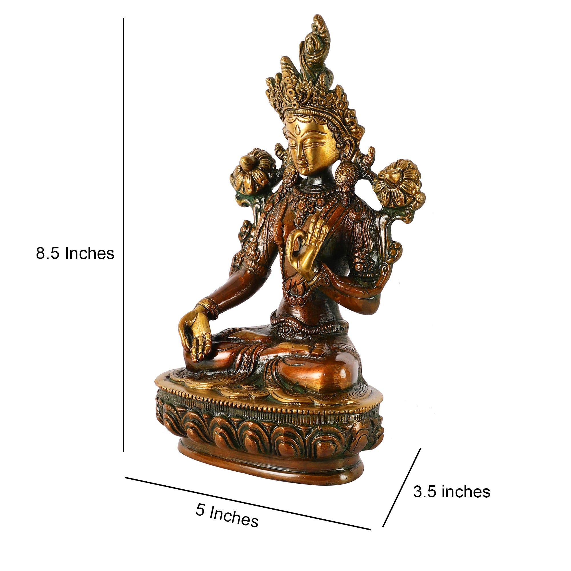 Brass Sitting Tara Idol