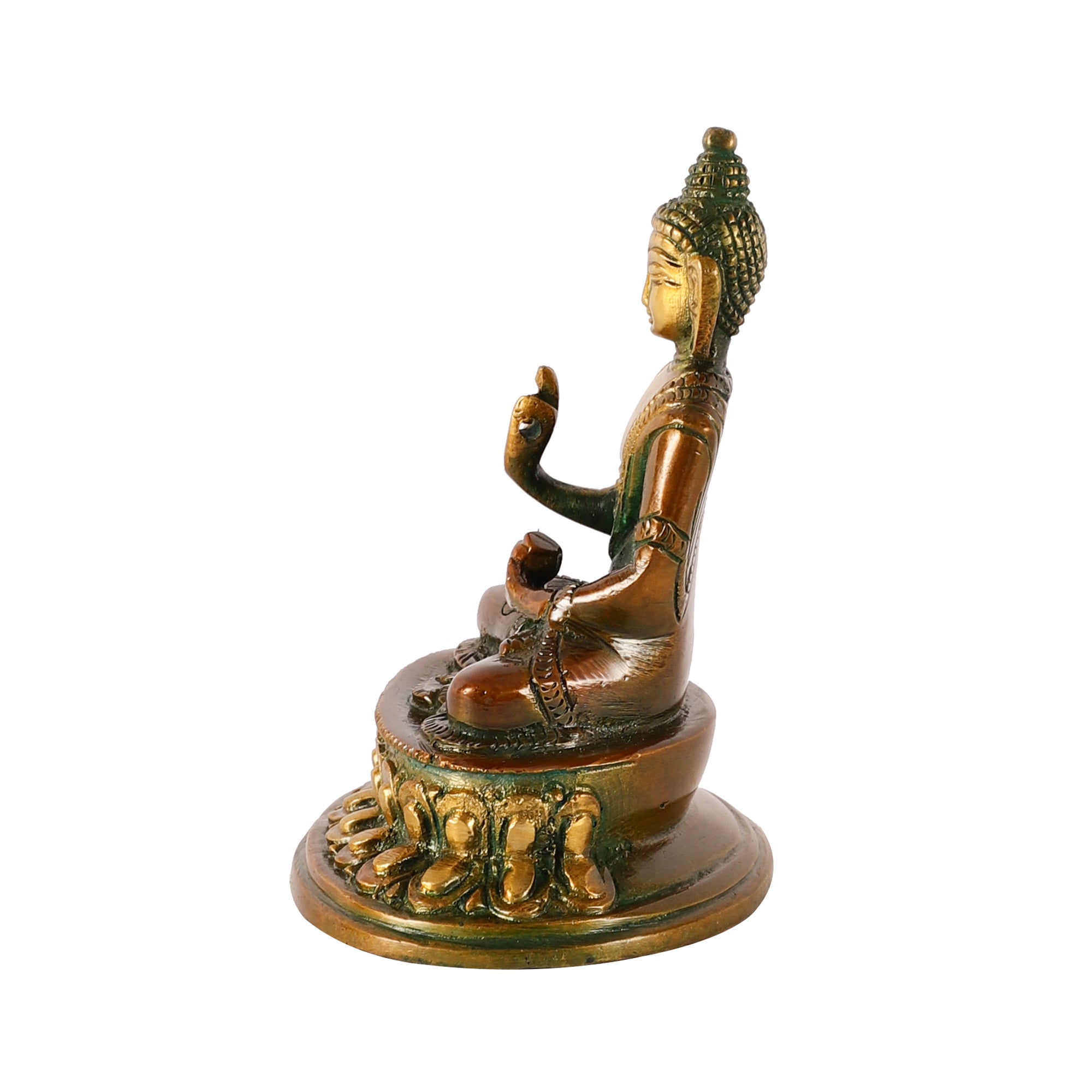 Brass Sitting Buddha