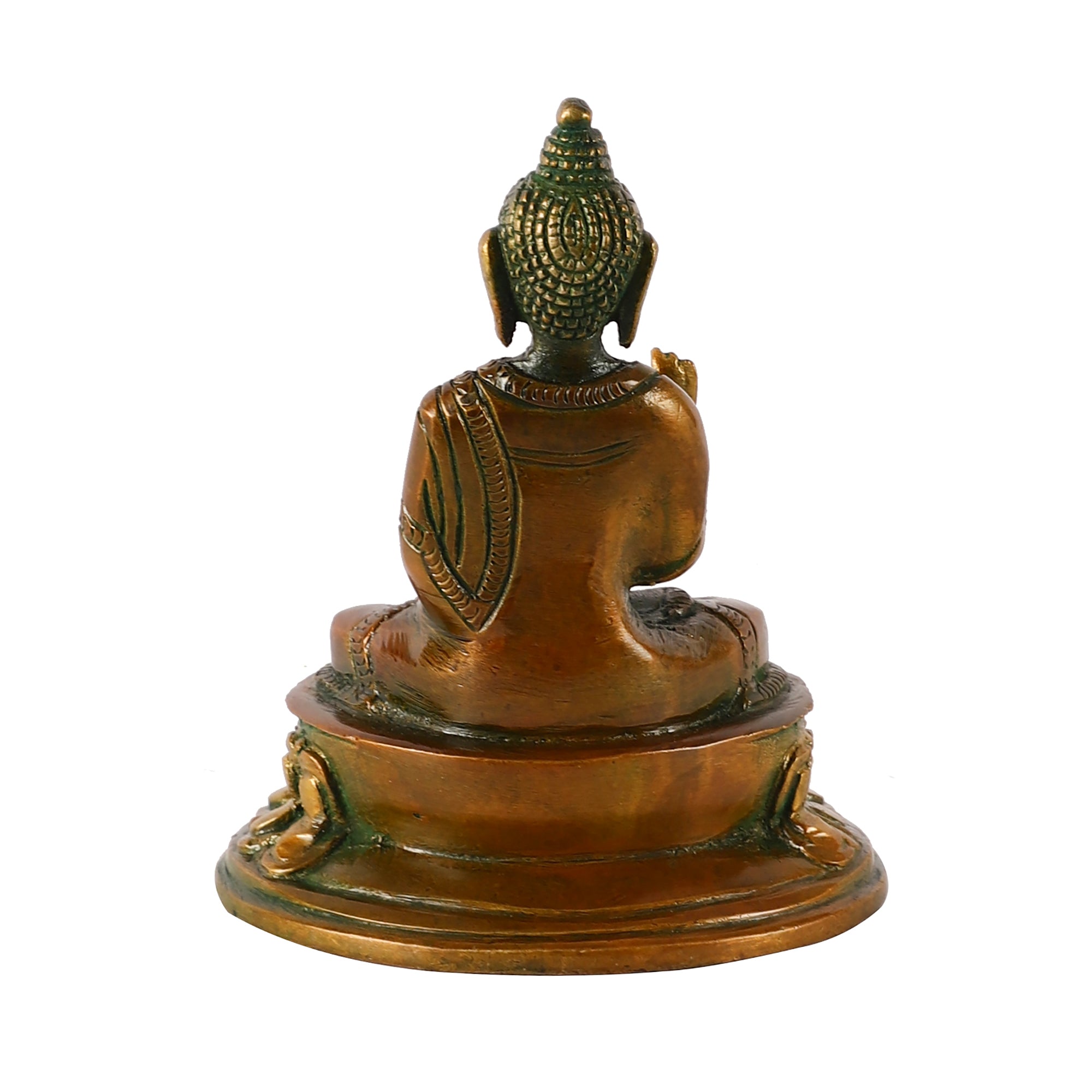 Brass Sitting Buddha