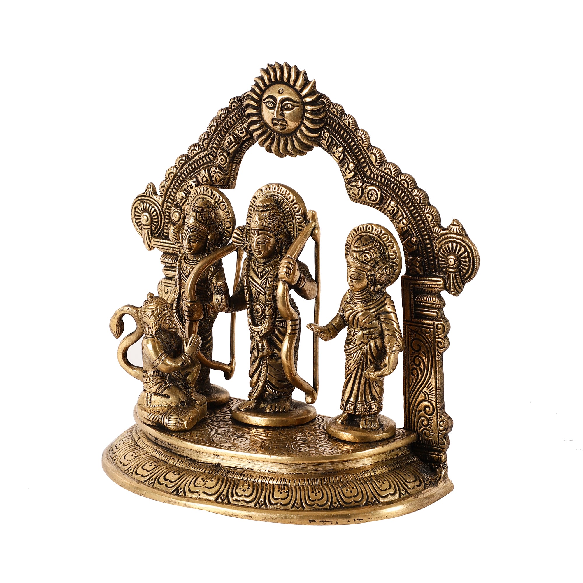 Antique Brass Ram Darbar