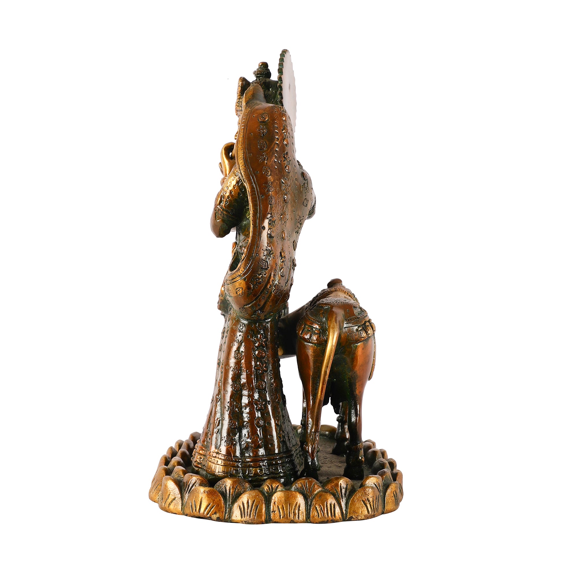 Radha-Krishna Brass Idol