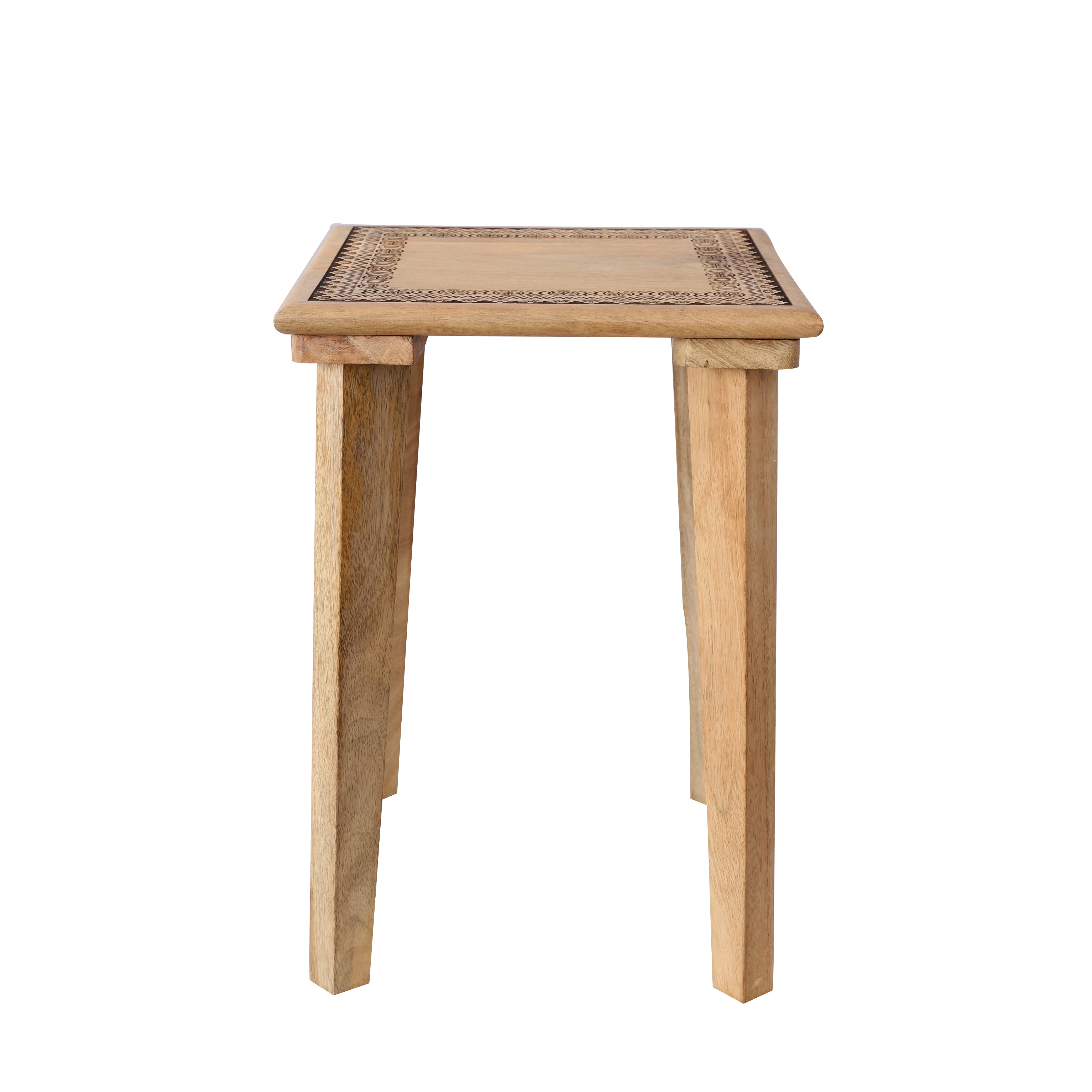 Square Wooden Table/Stool
