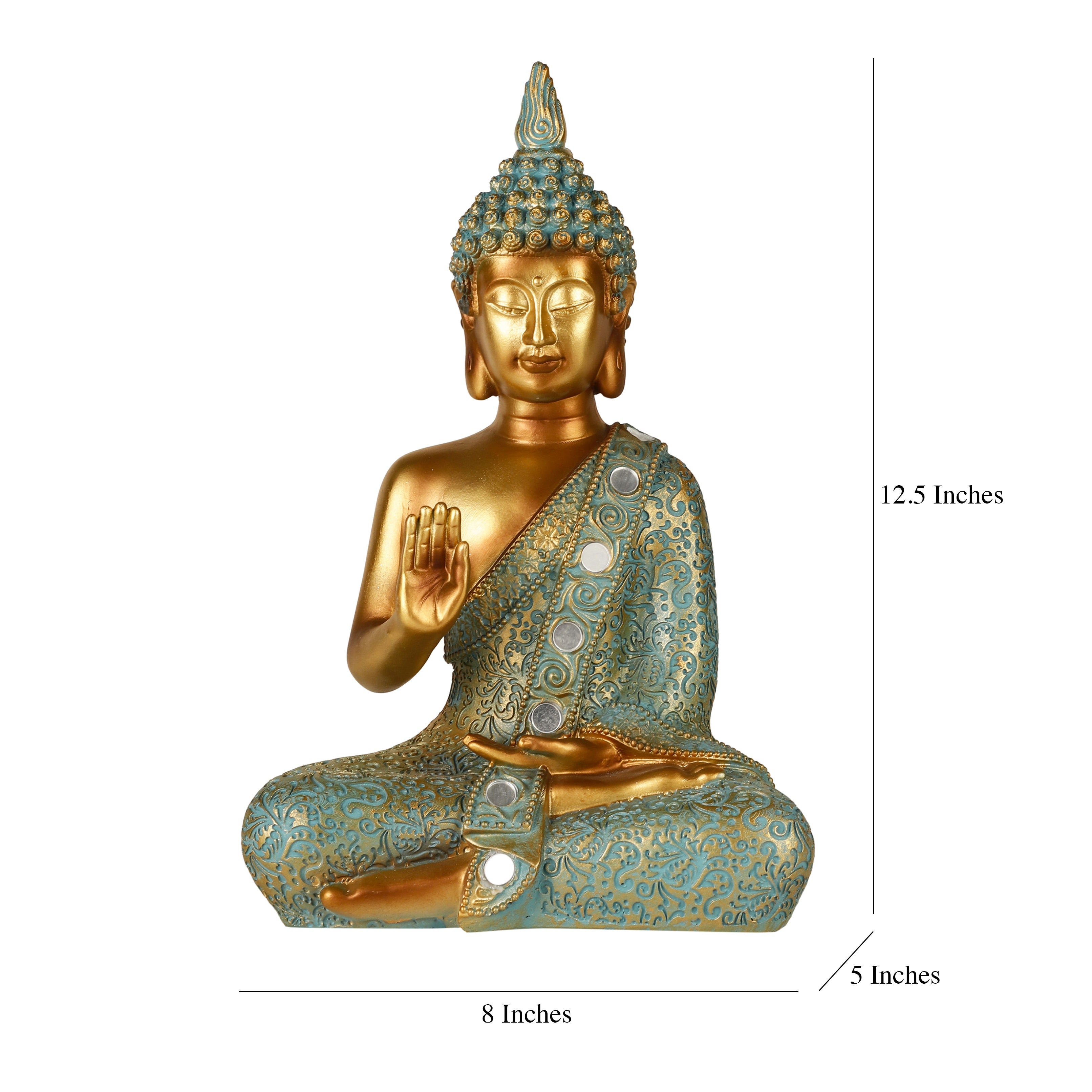 Turquoise Blessing Buddha