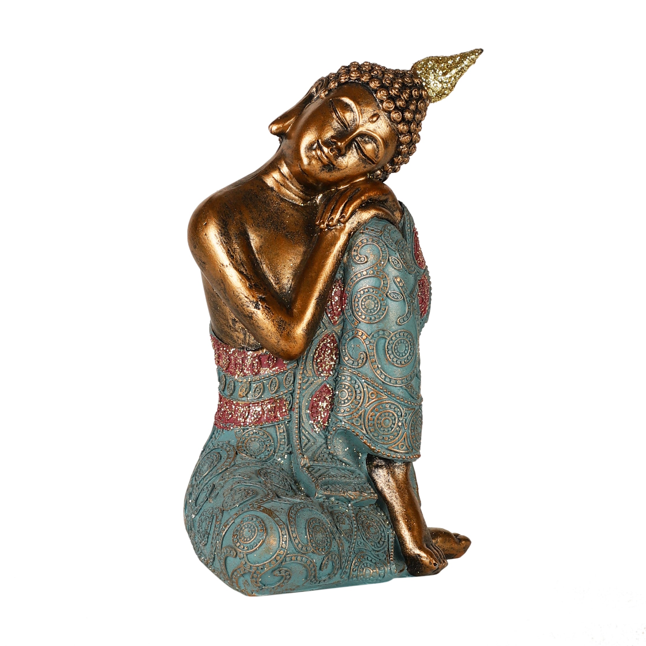 Turquoise Sleeping Buddha