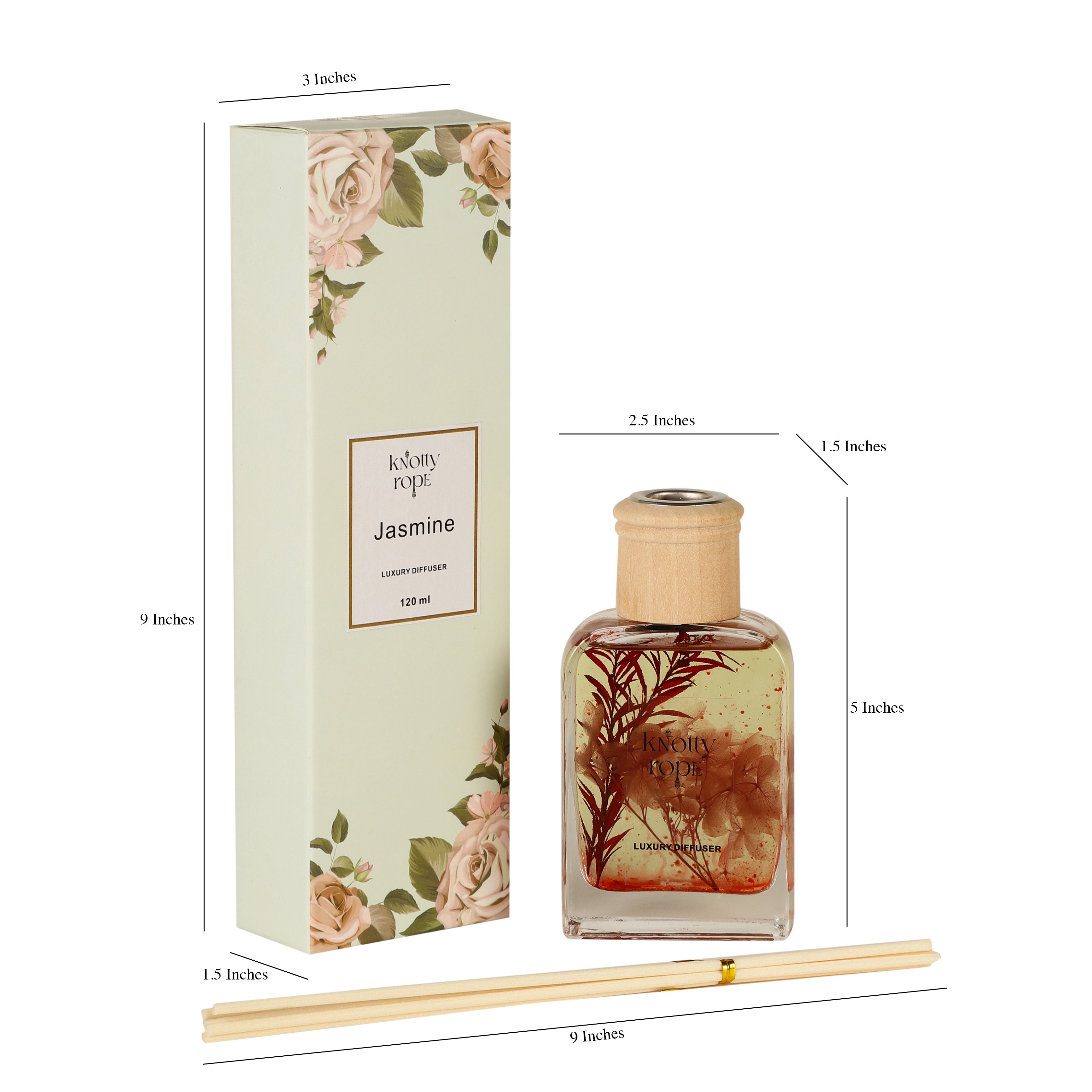 Jasmine Luxury Reed Diffuser