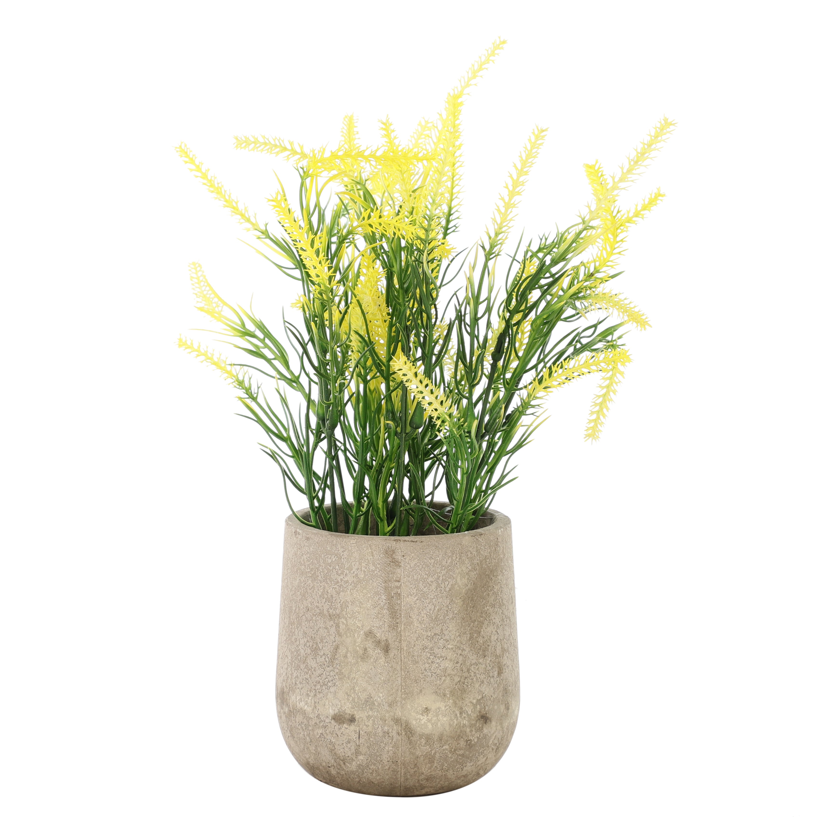 Faux Potted Lavender Flowers (Single)