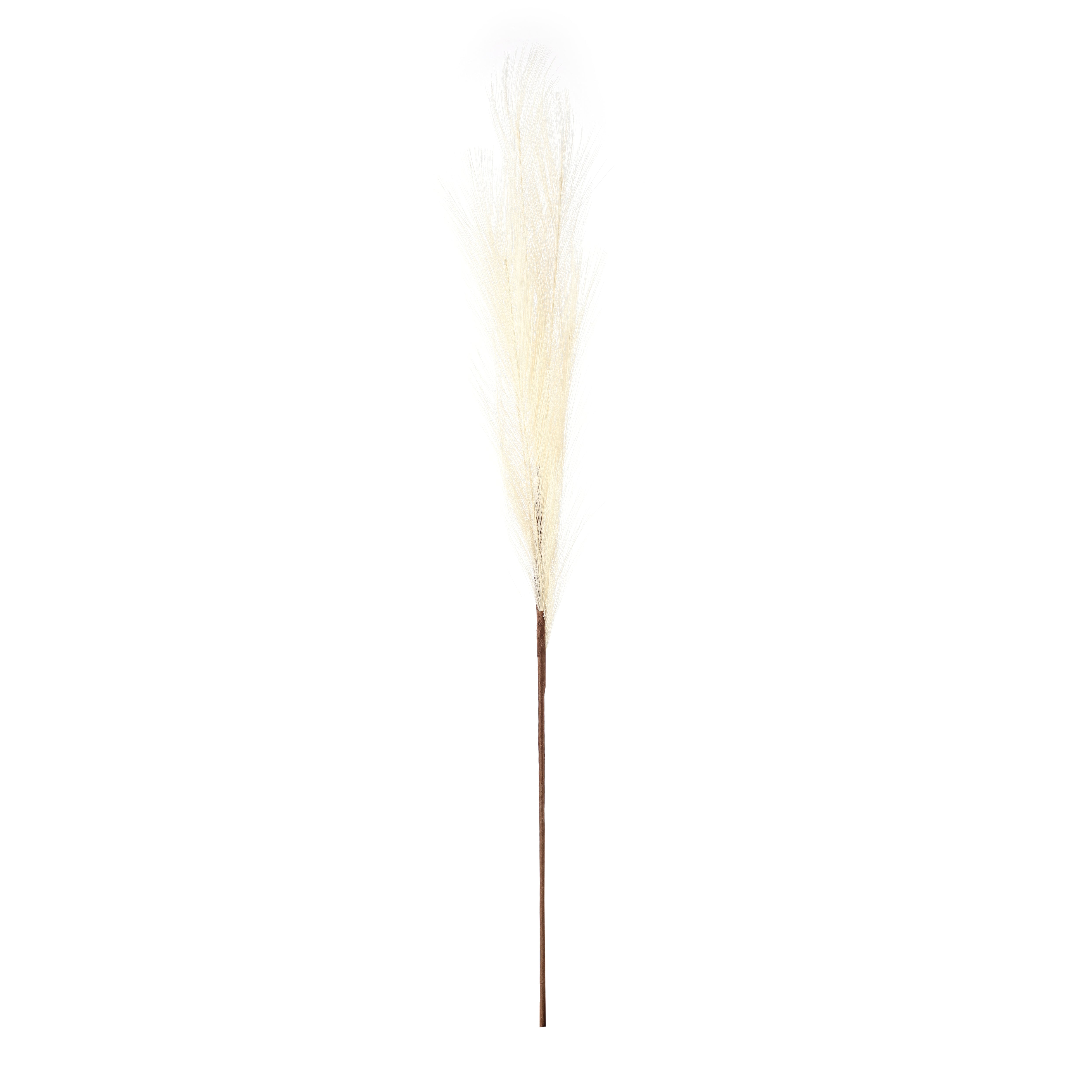 Cream Faux Pampas Grass Stick (Set of 5)