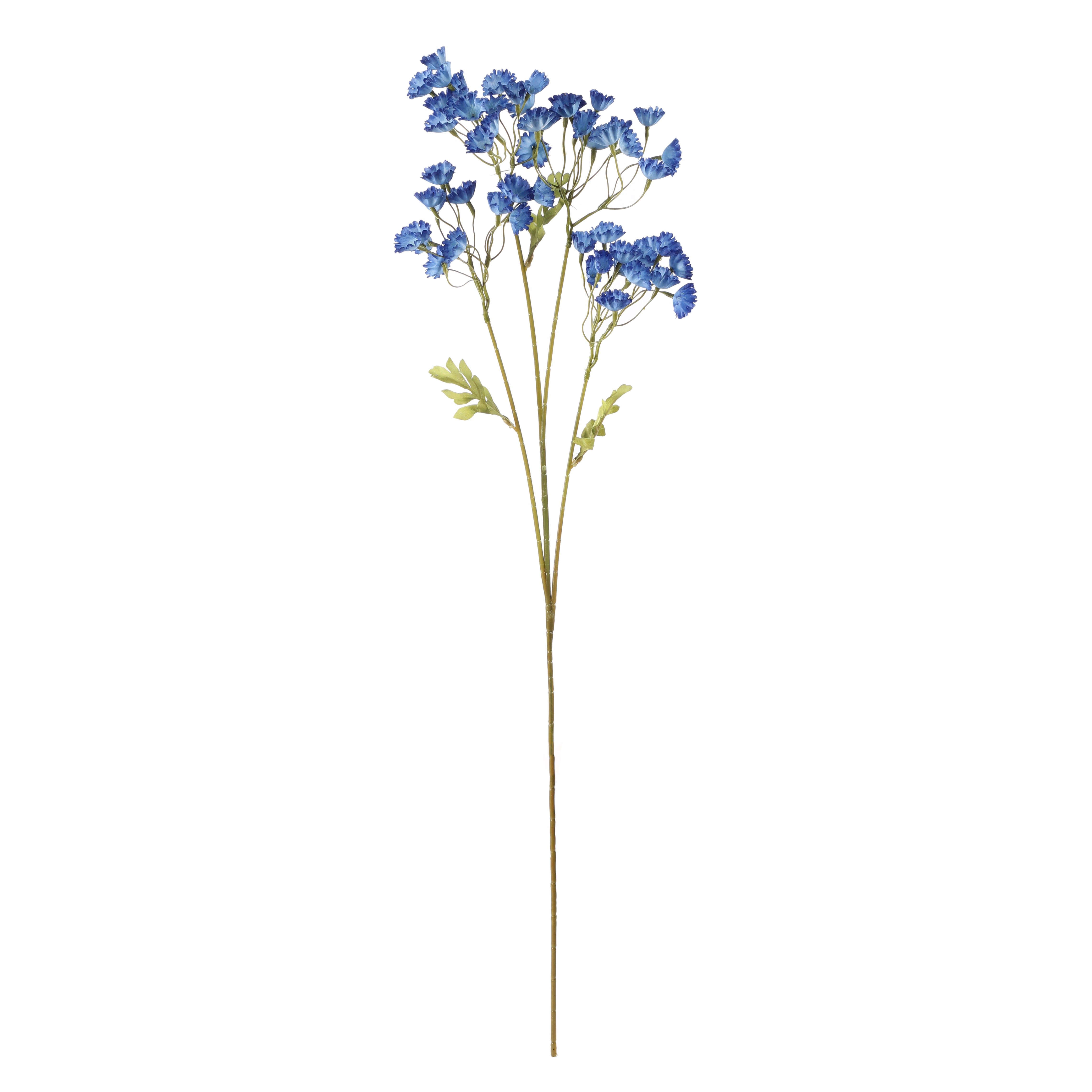 Faux Azure Baby's Breath Flower Stick (Single)