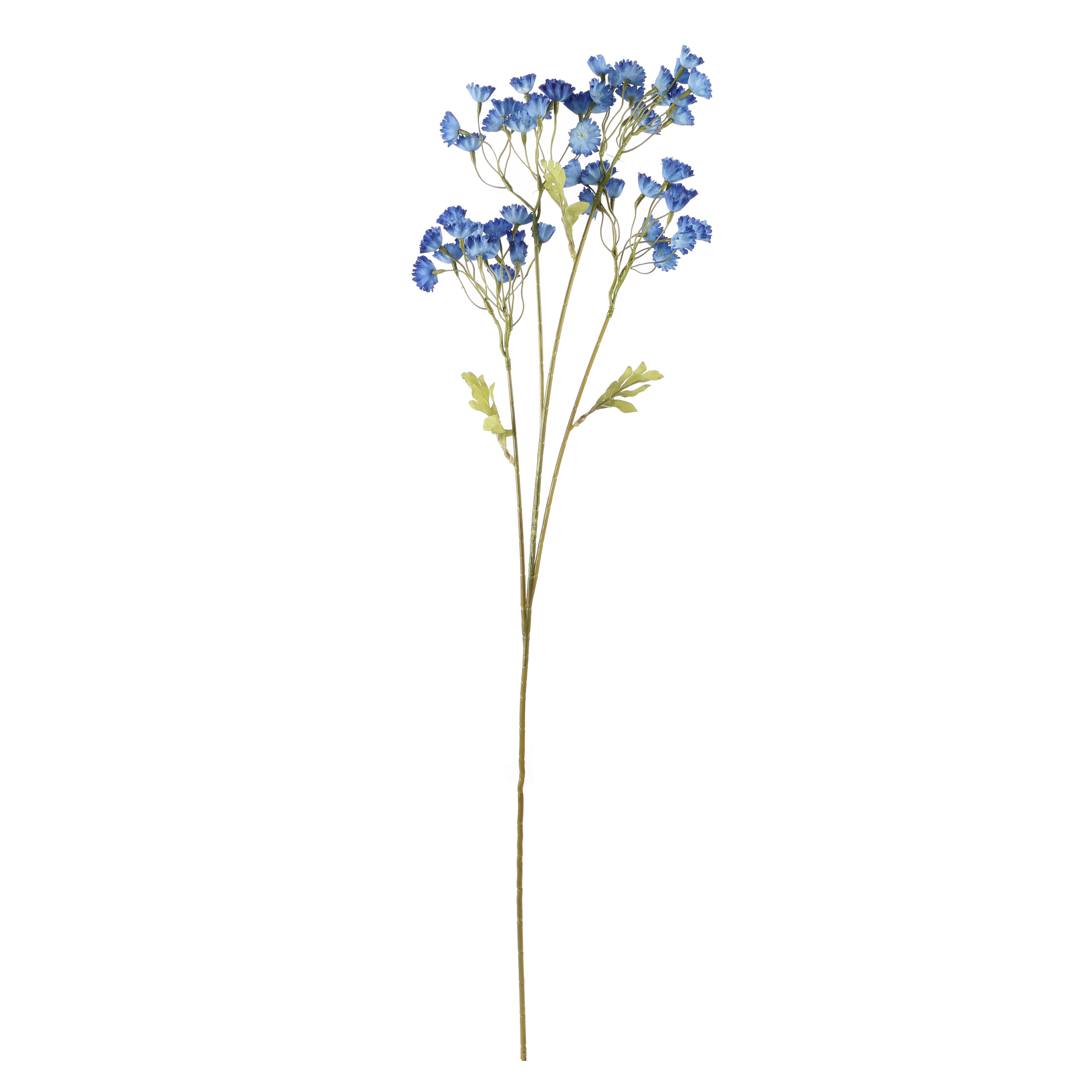 Faux Azure Baby's Breath Flower Stick (Single)