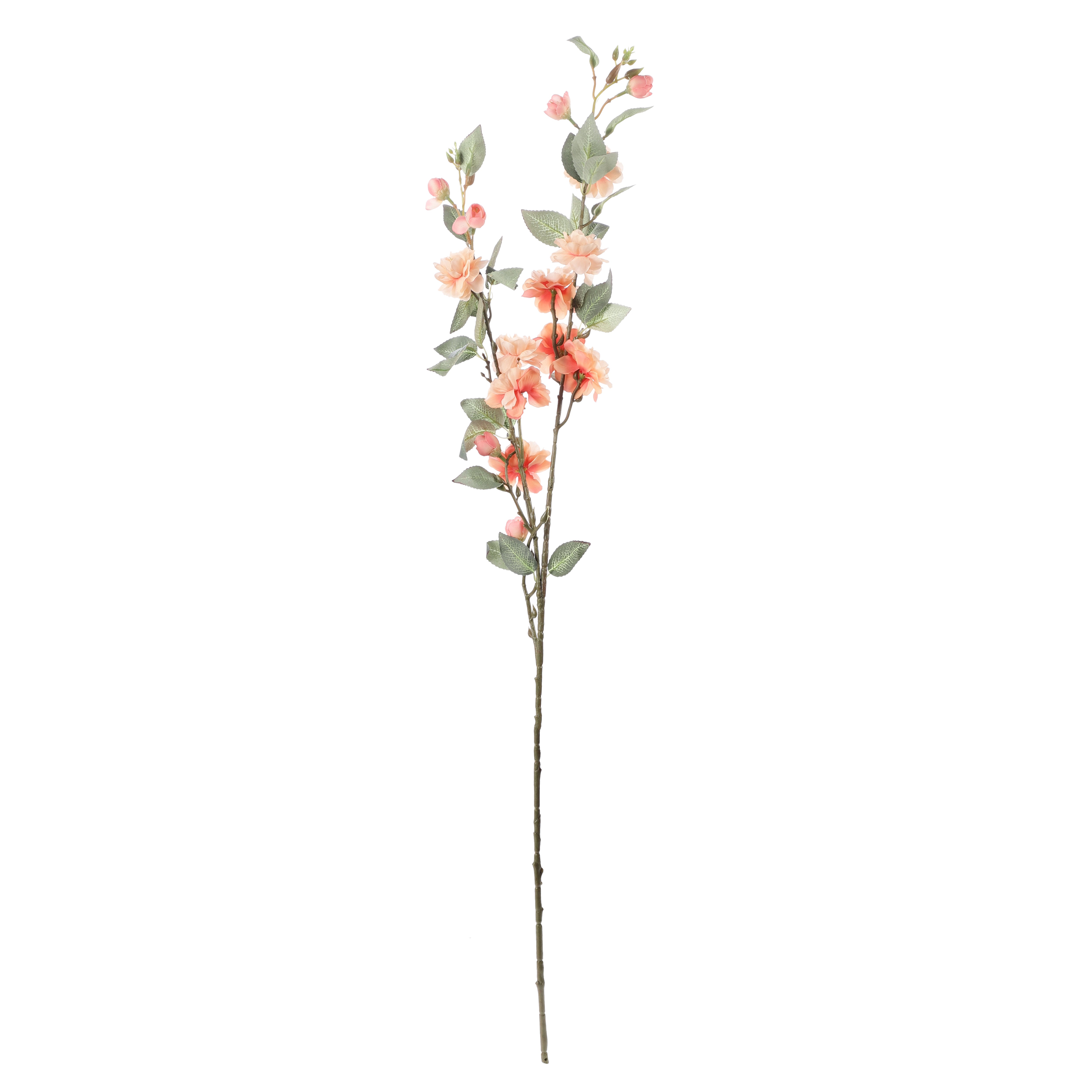 Faux Blush Pink Cherry Blossom Stick (Single)