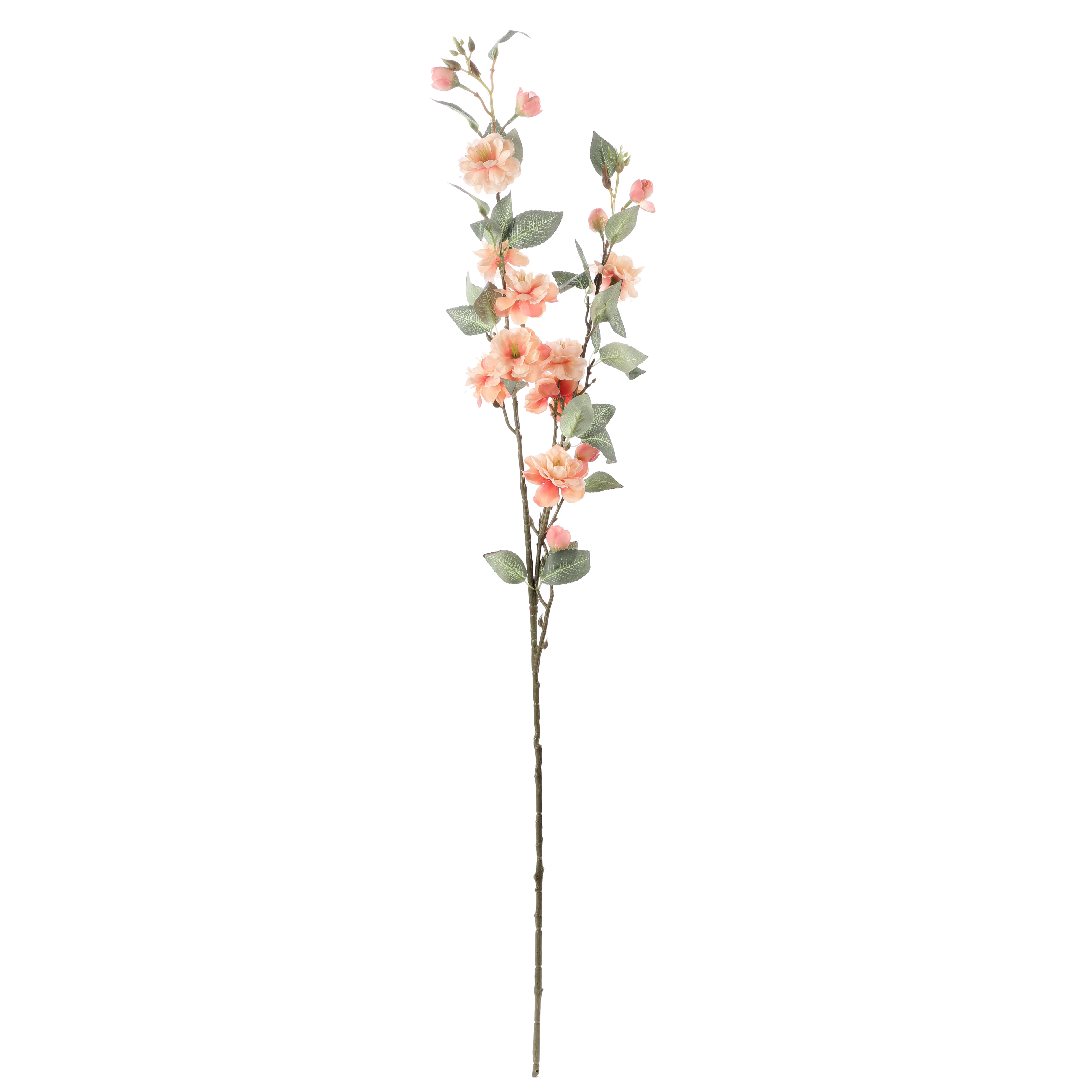 Faux Blush Pink Cherry Blossom Stick (Single)