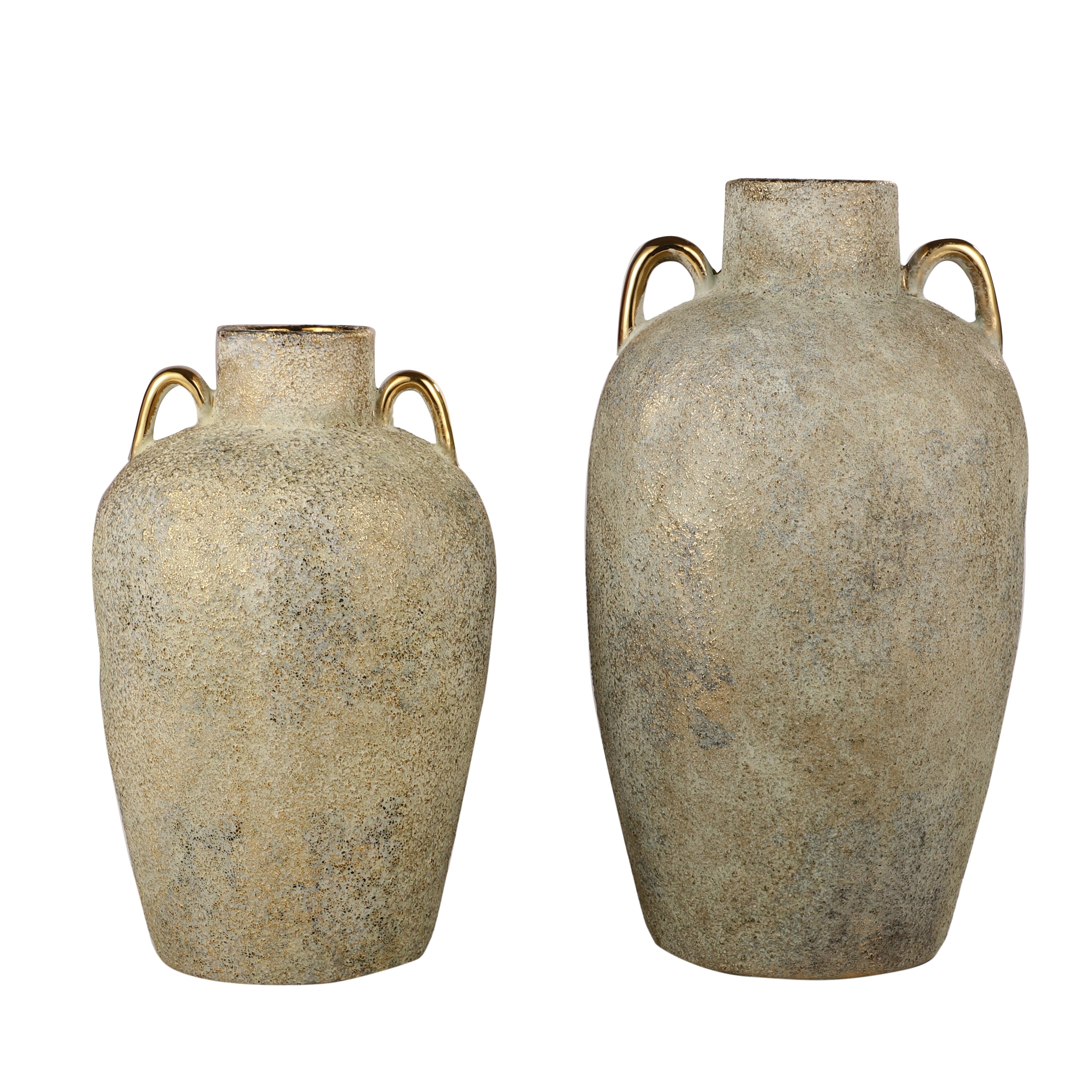 Luxe Earthen Pot With Handles (Single)