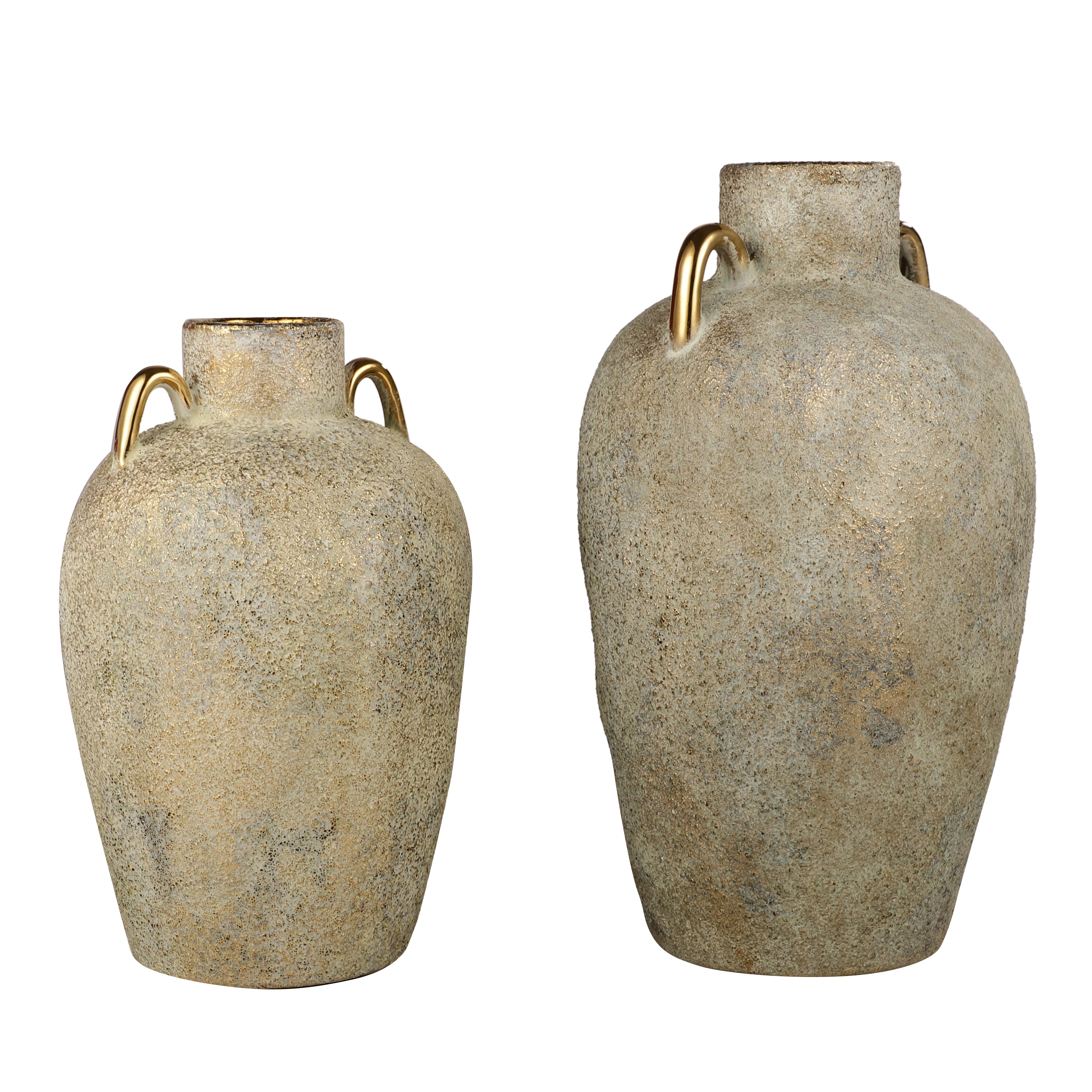 Luxe Earthen Pot With Handles (Single)