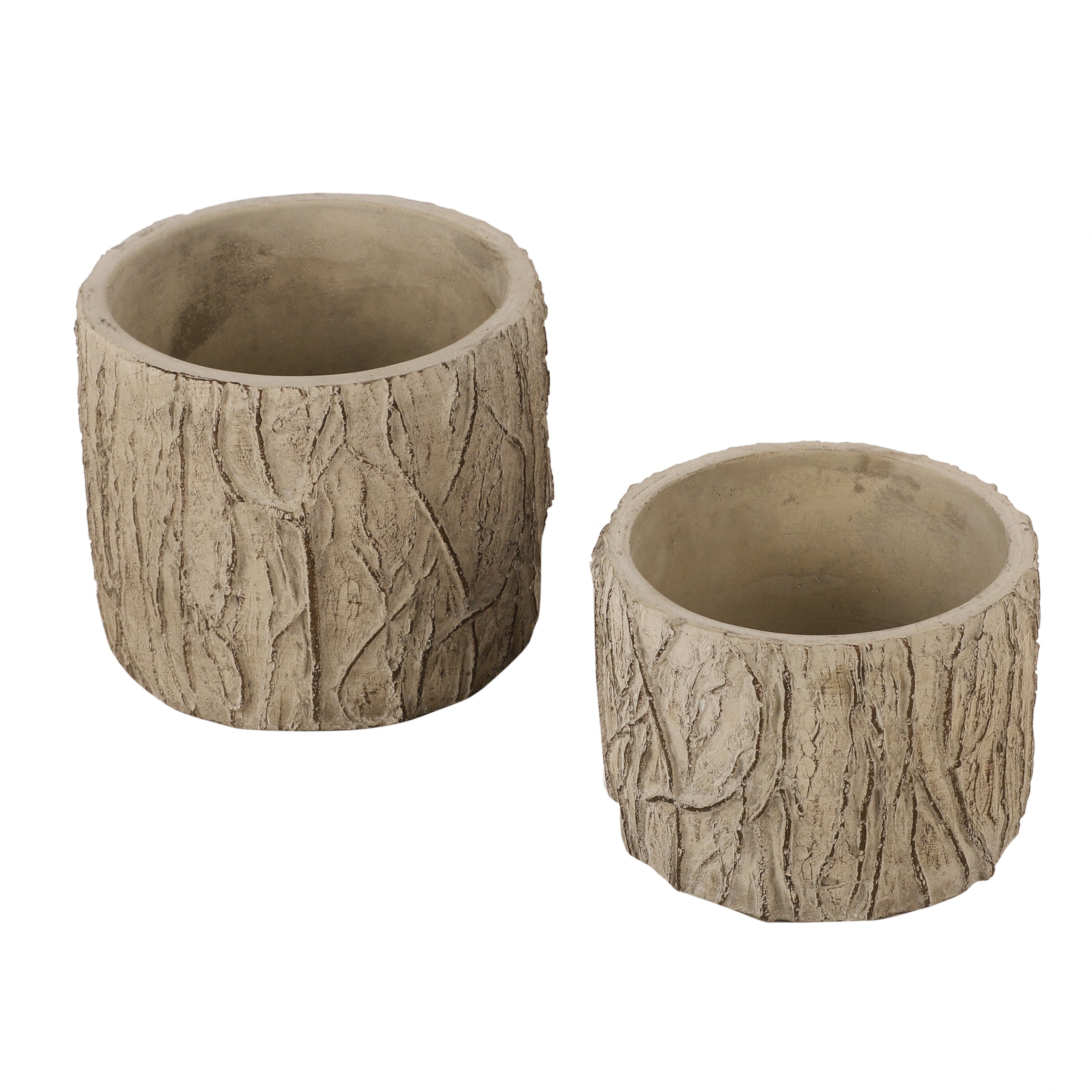 Bark Texture Planter (Single)