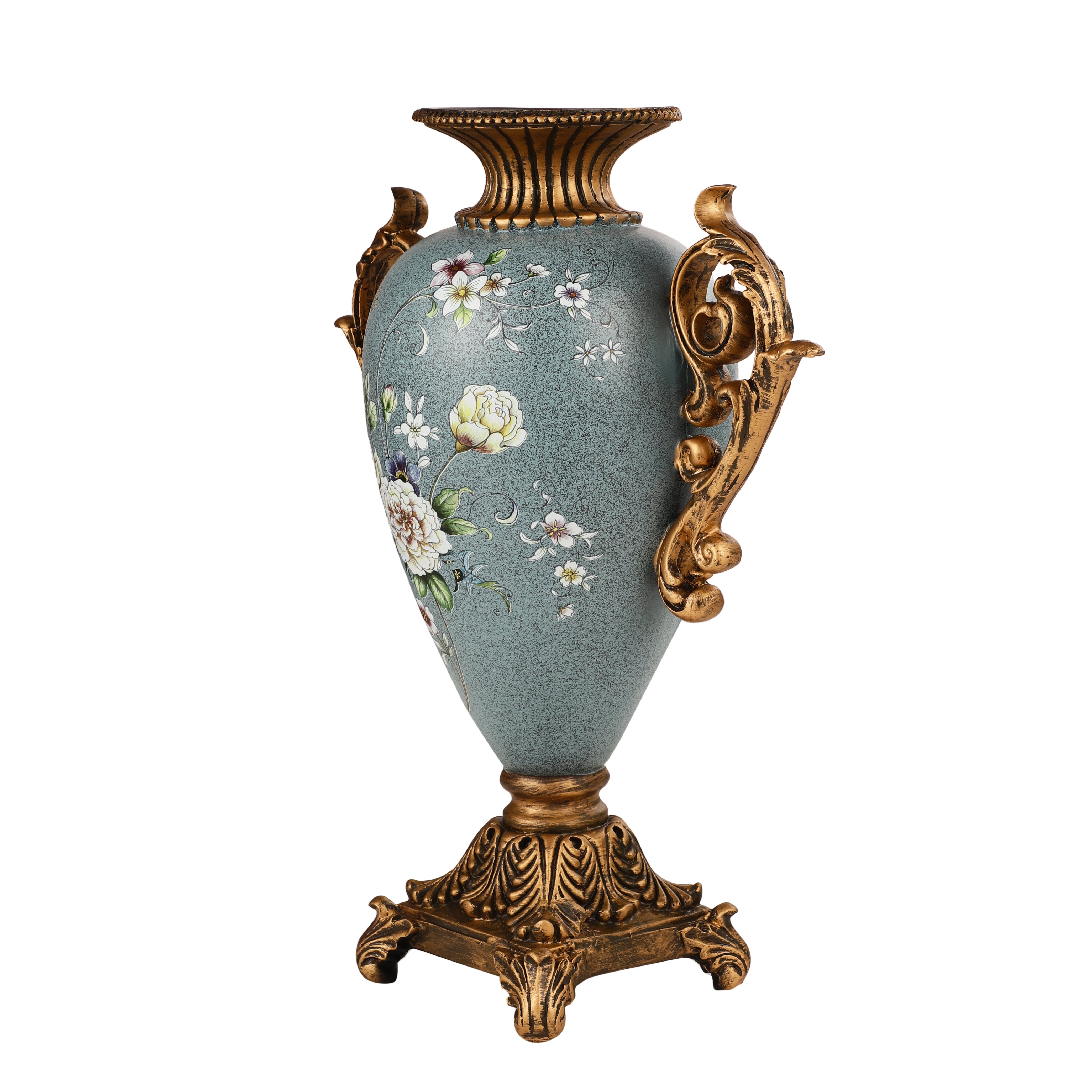 Magnolia Blue Tall Vase