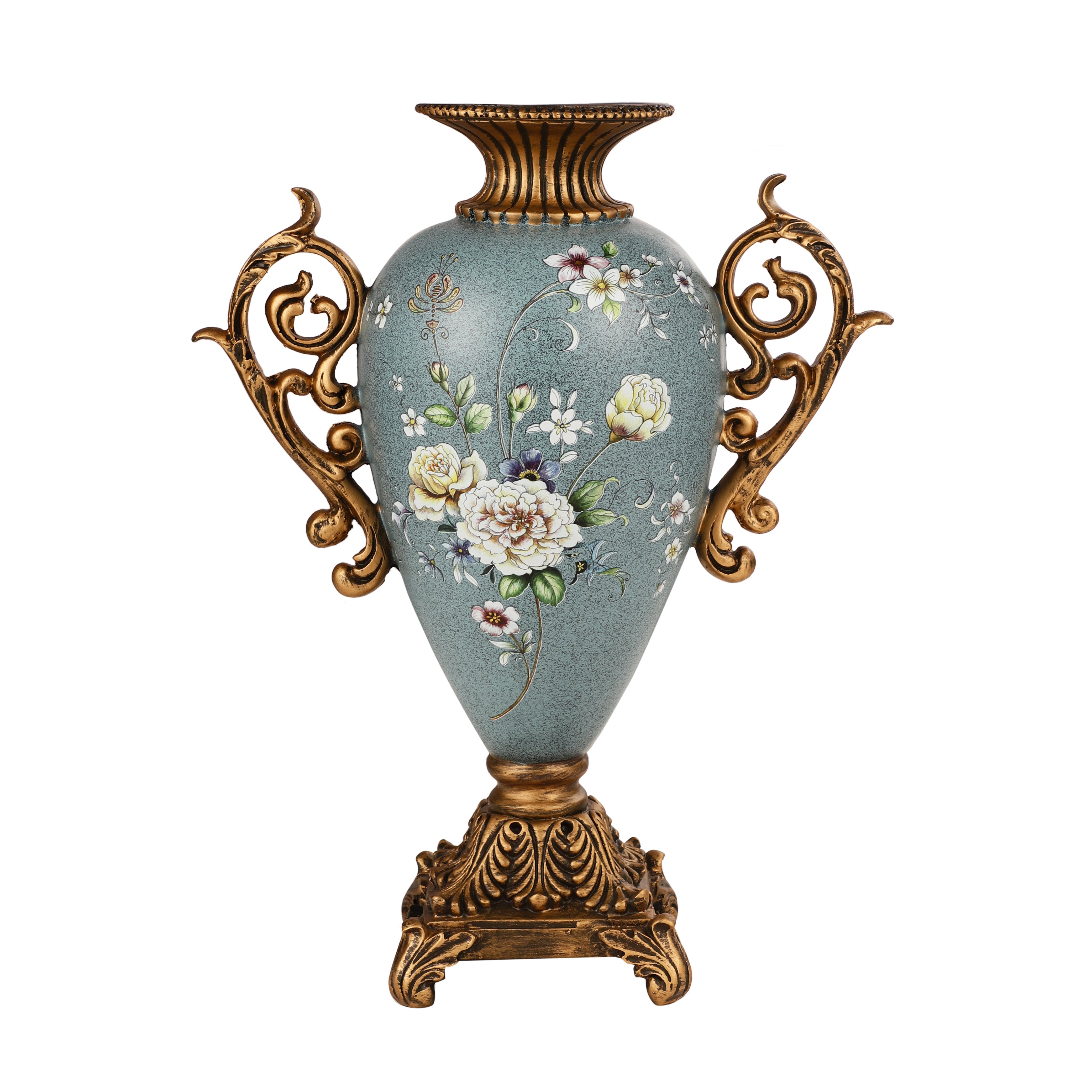 Magnolia Blue Tall Vase