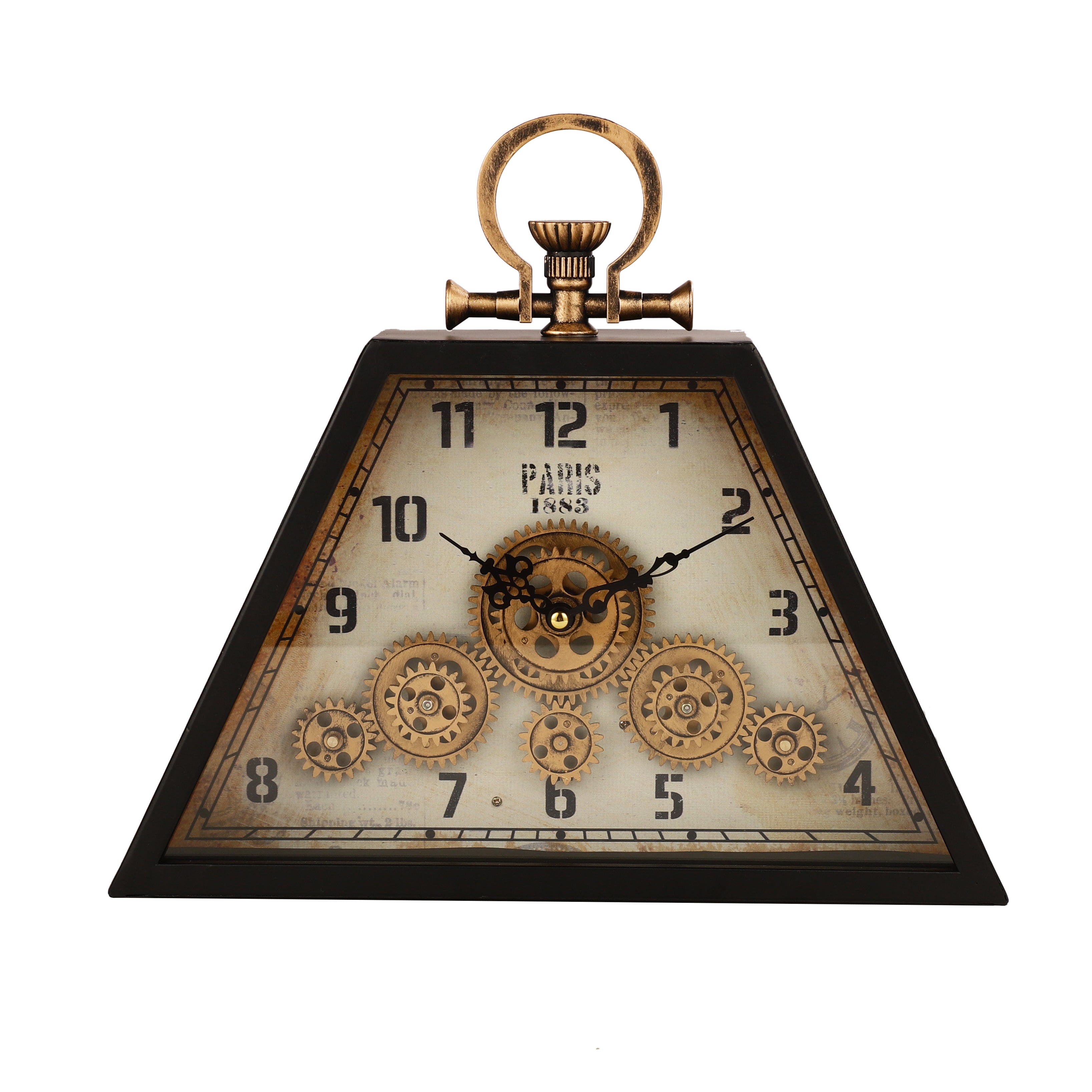 Triangular Stop Watch Table Clock