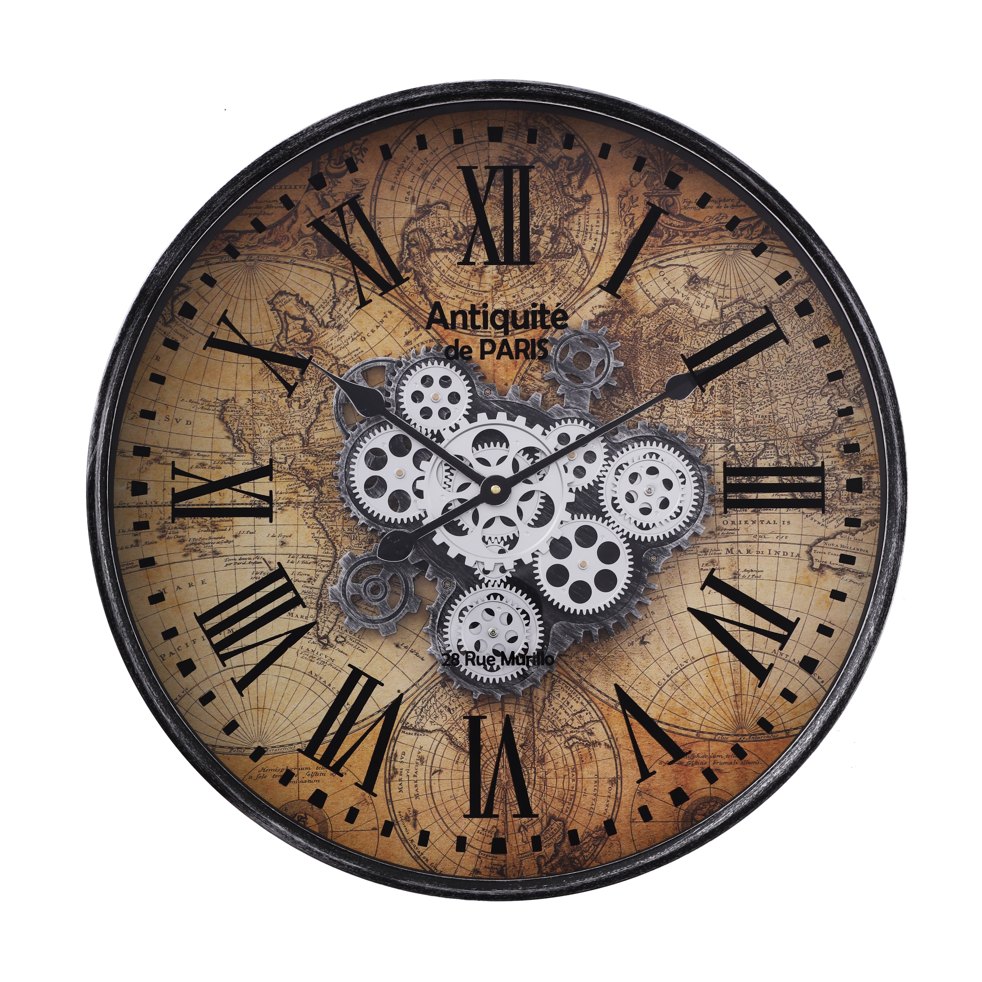 Antiquite De Paris Wall Clock