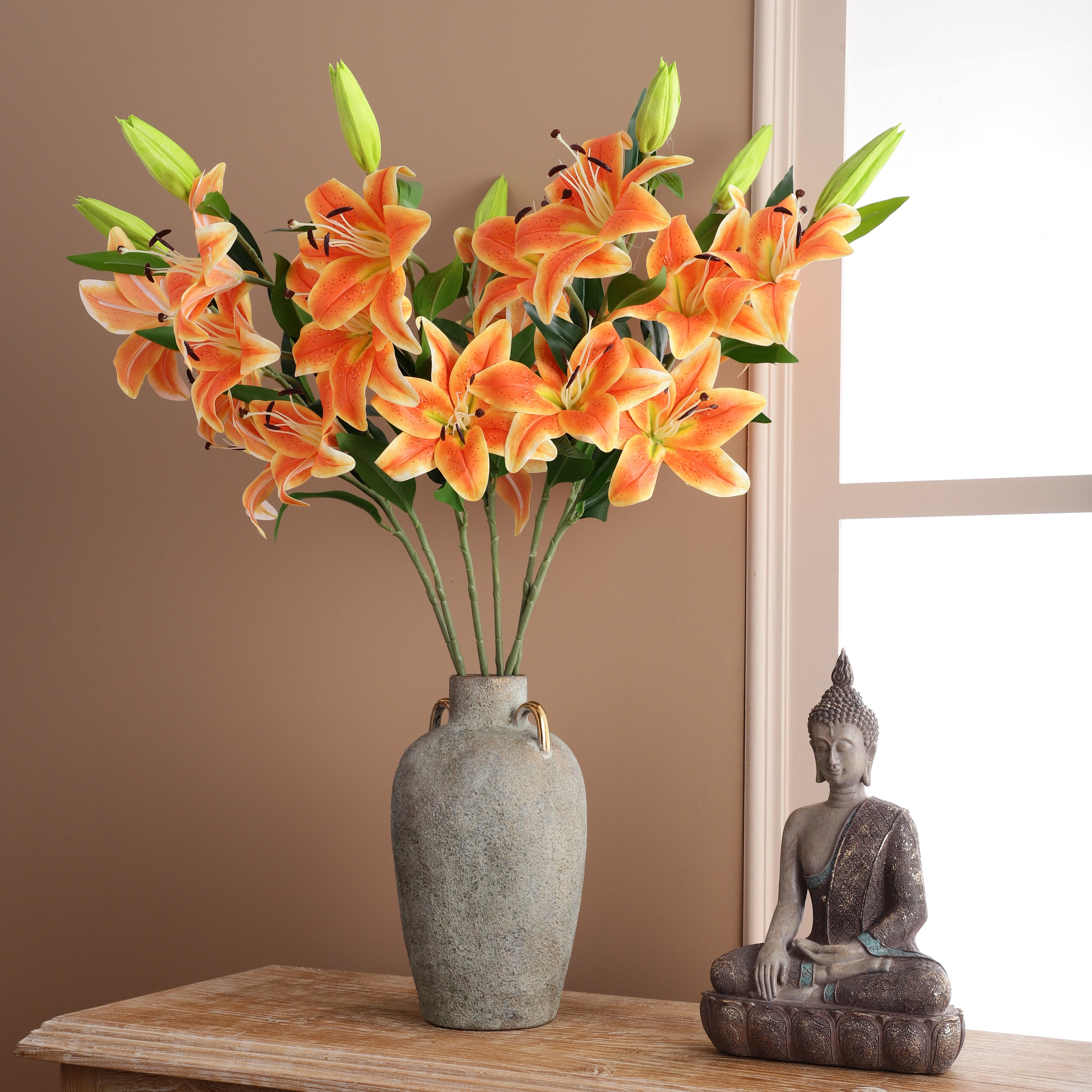 Faux Orange Lilly (Single)