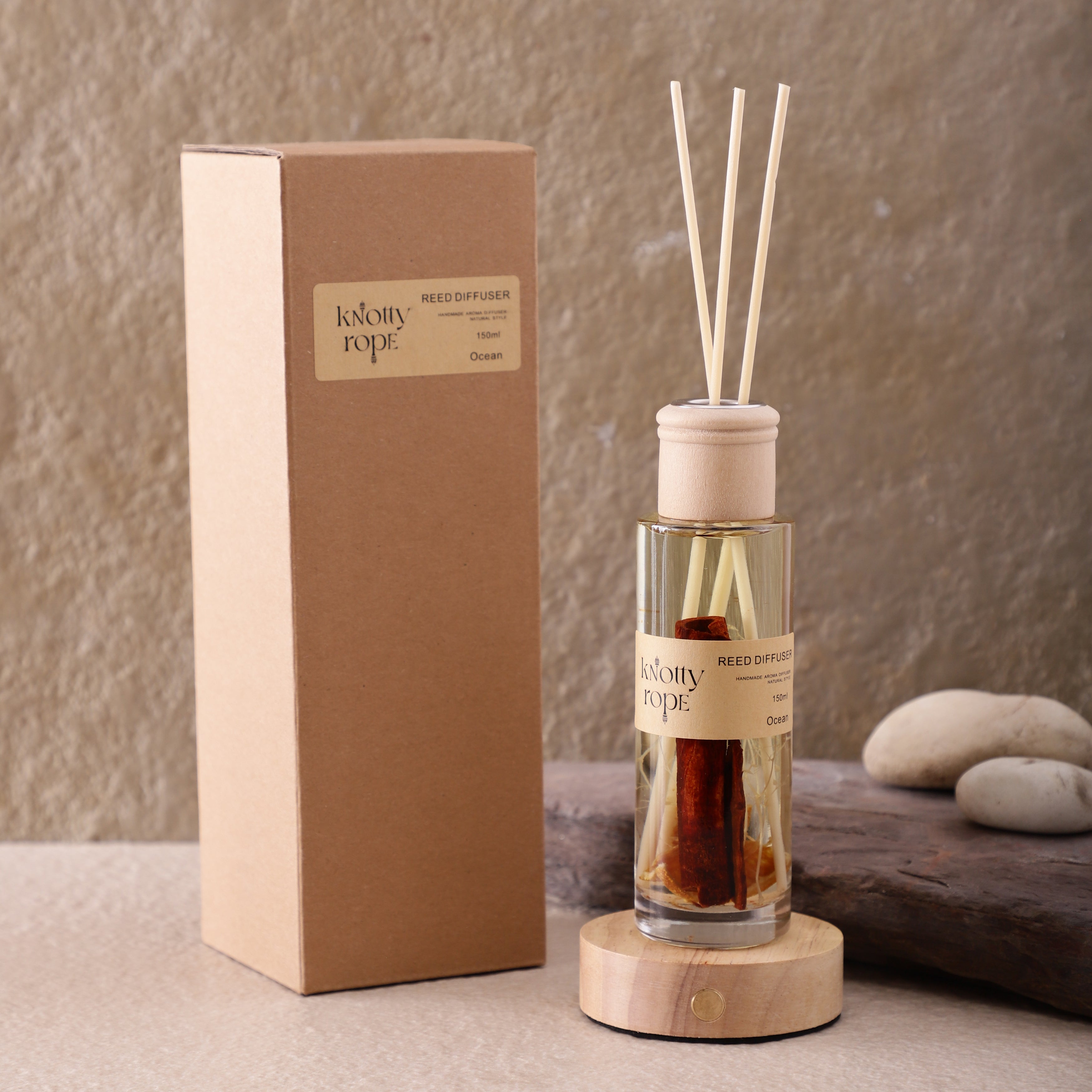 Ocean Essence Reed Diffuser With LED Base