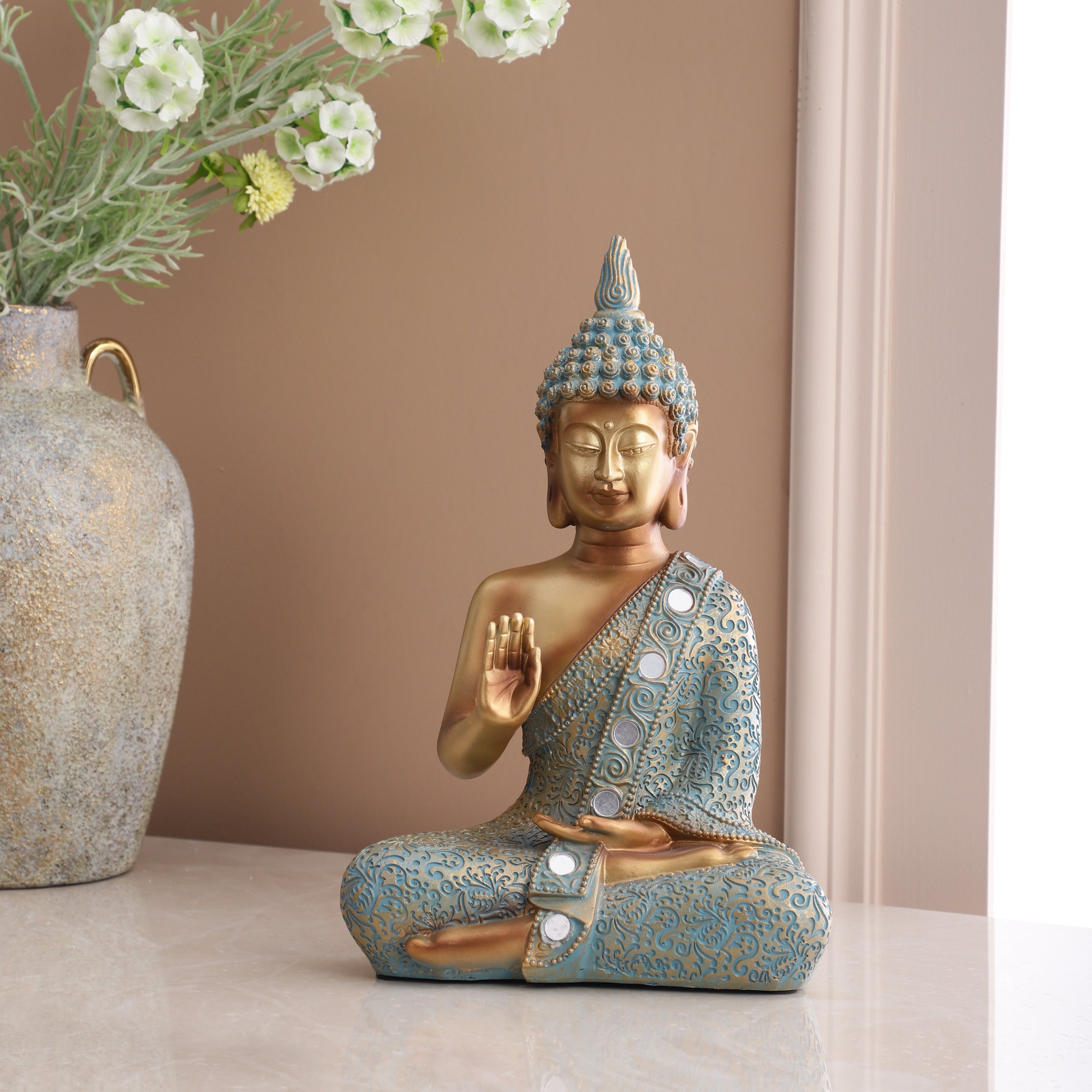 Turquoise Blessing Buddha