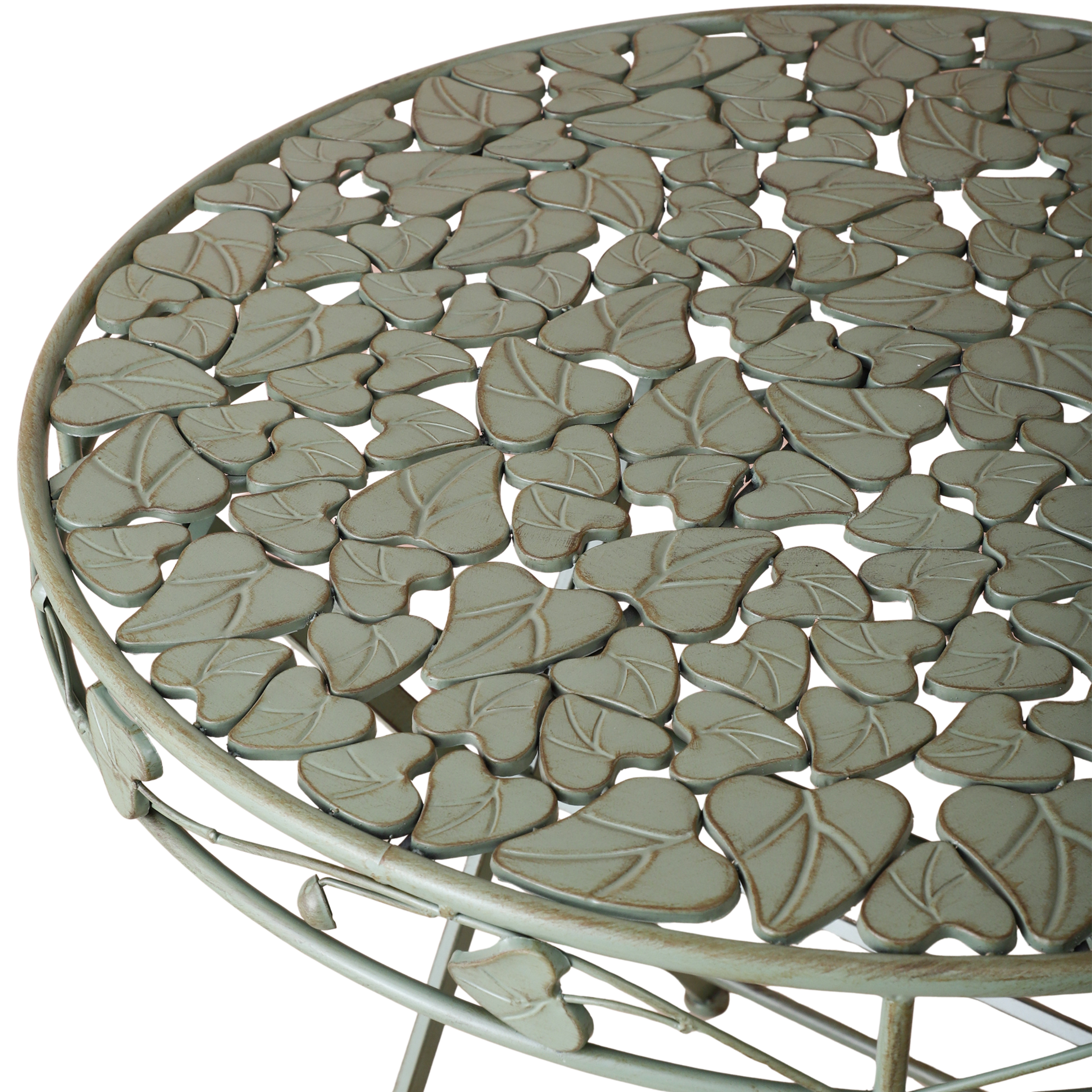 Sage Green Foldable Outdoor Chair & Table (Single)