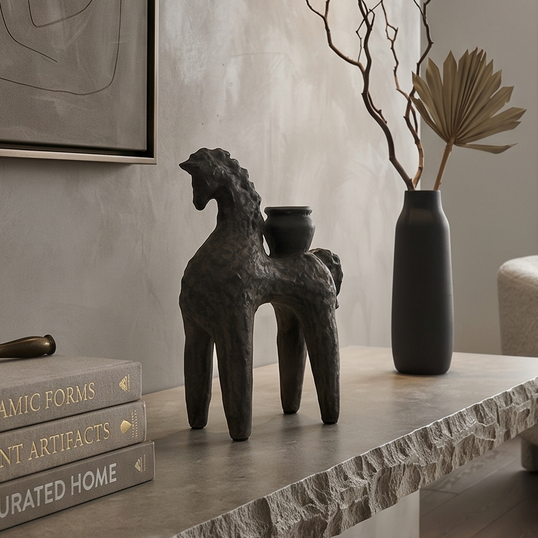Nomad Stallion Candle Stand
